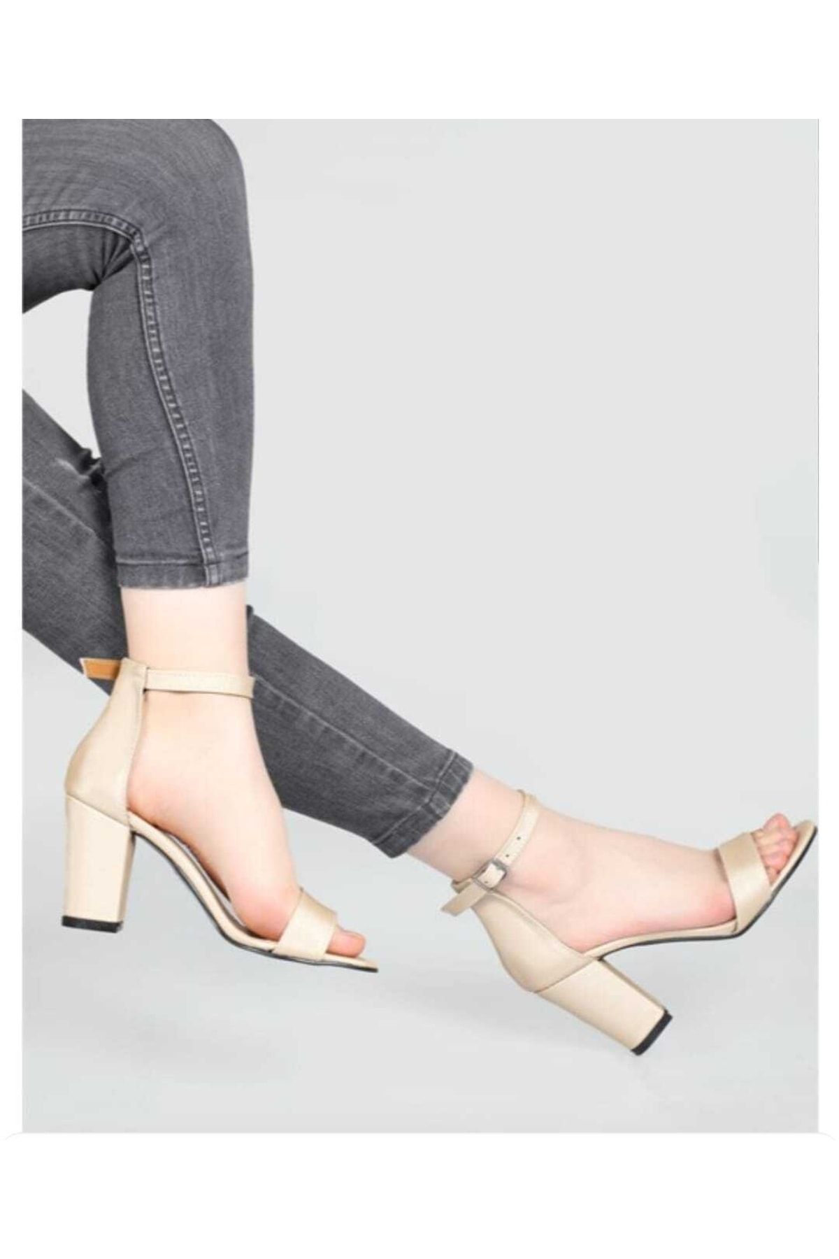 Light best sale beige heels