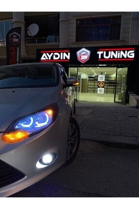 Ford Focus Mk 3 Uyumlu & 3,5 Kasa Uyumlu - Far Içi 4 Lü L Tip Angel 16 Renkli Image 0