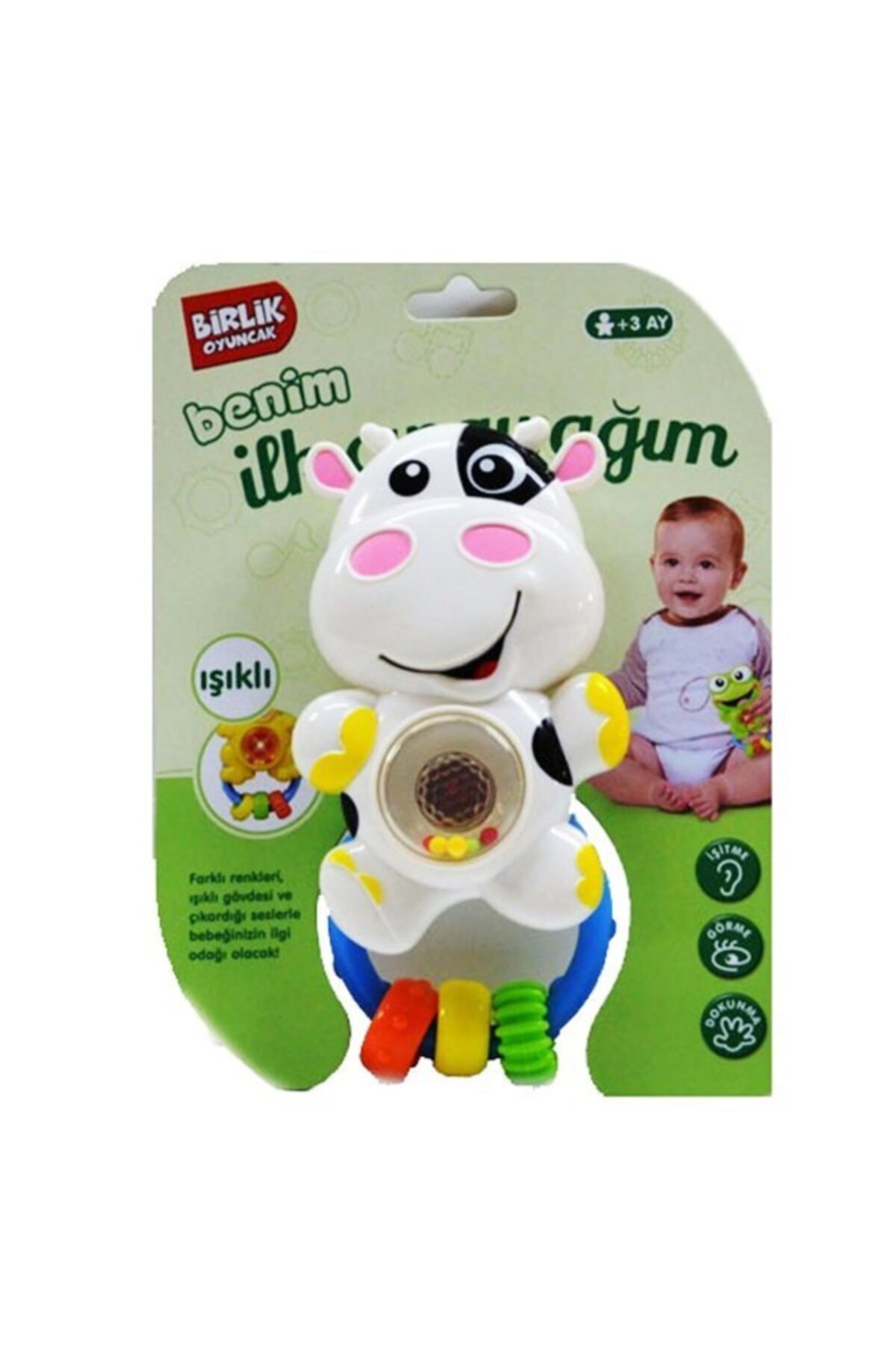 BİRLİK TOYS Wd 3661c Sesli İnek Çıngırak