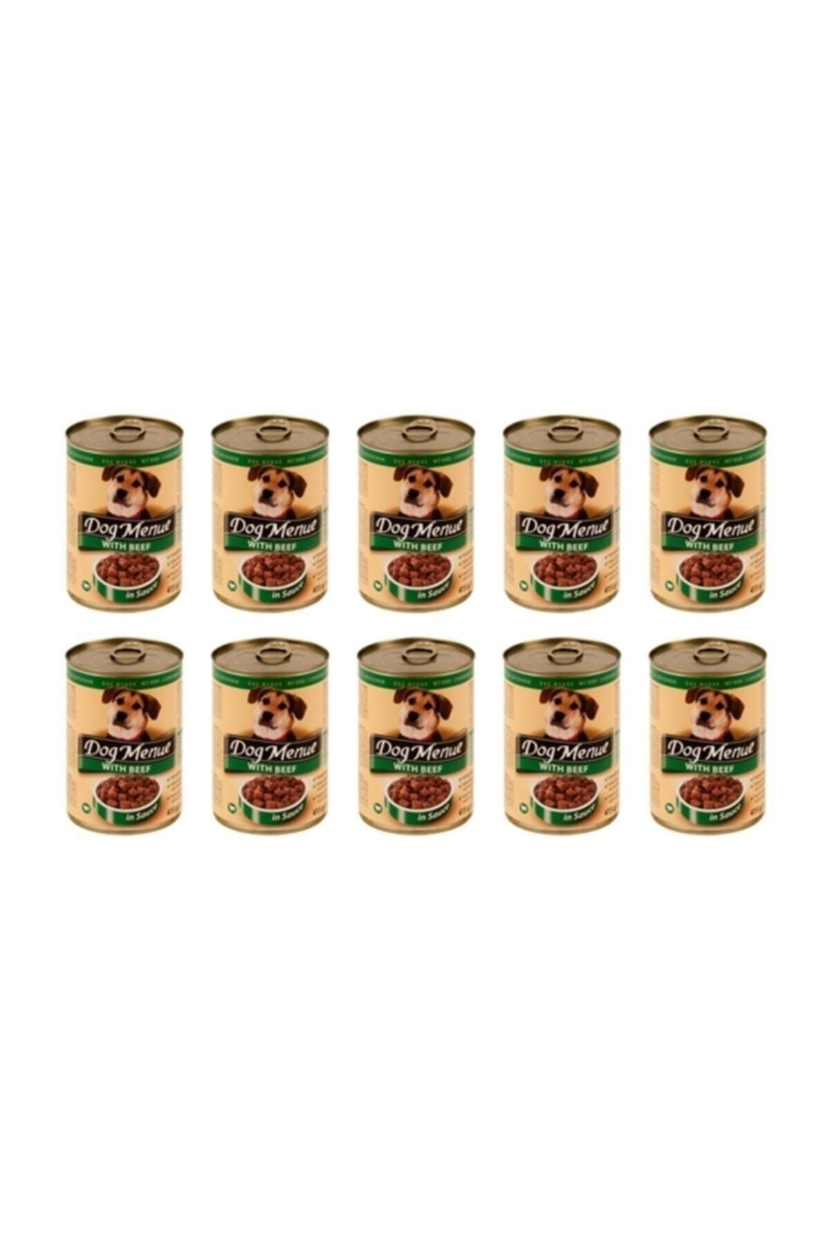 Dog Menue Biftekli Köpek Konservesi 415 gr