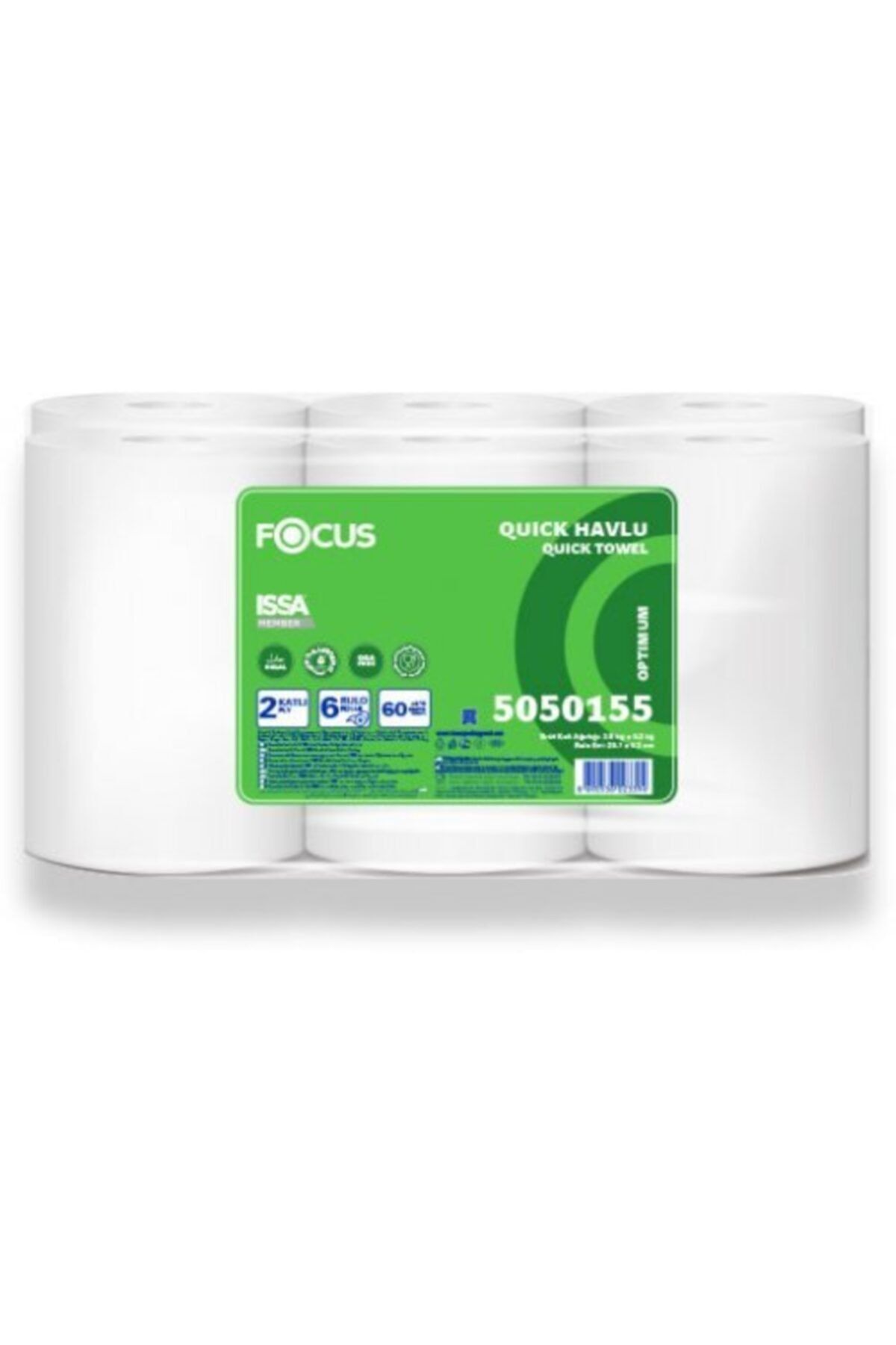 Focus Optimum Jumbo Havlu 20,7 cm 6 Rl* 60 Mt