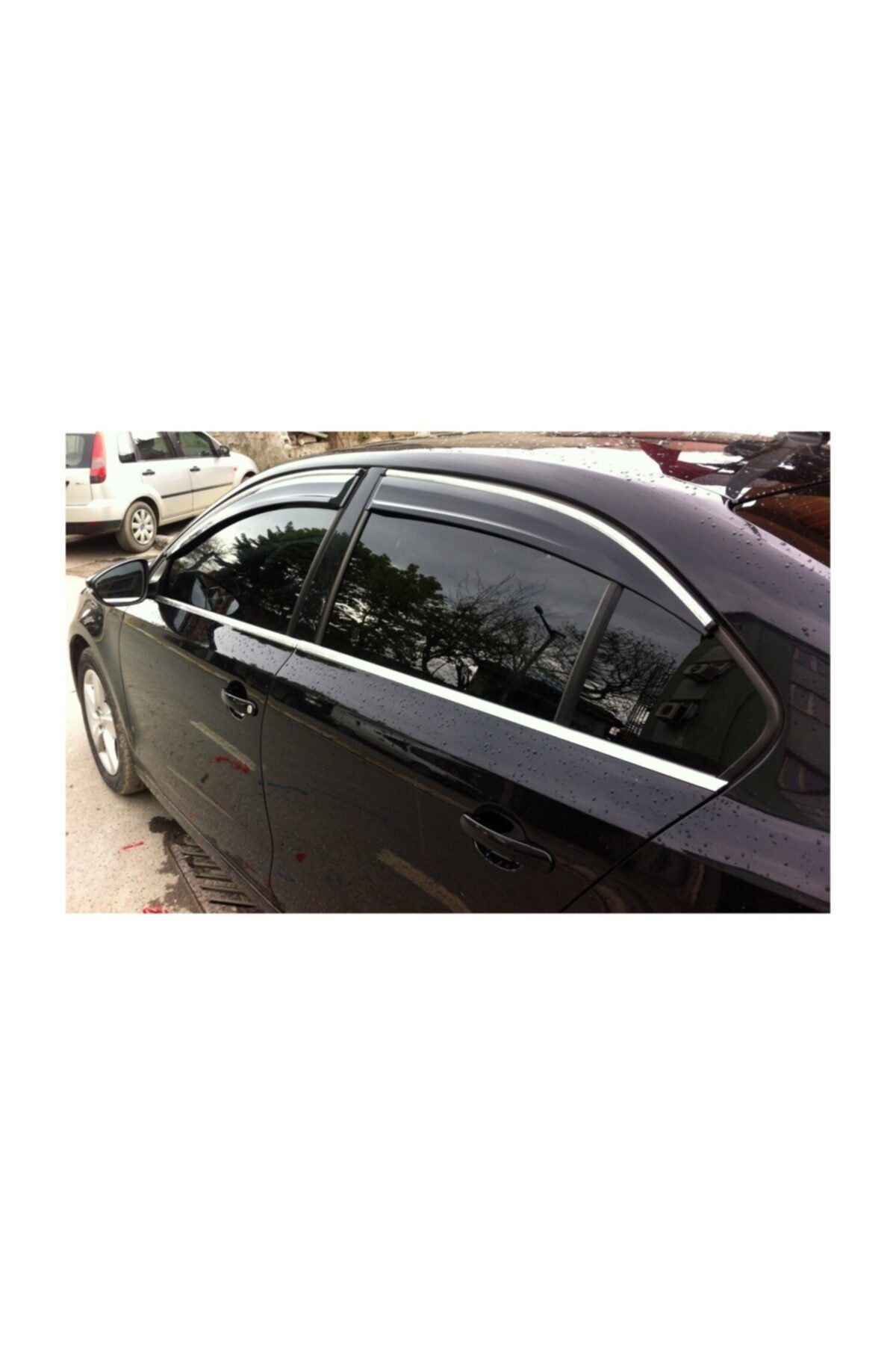 emrgarage Hyundai Accent Blue Kromlu Cam Rüzgarlığı