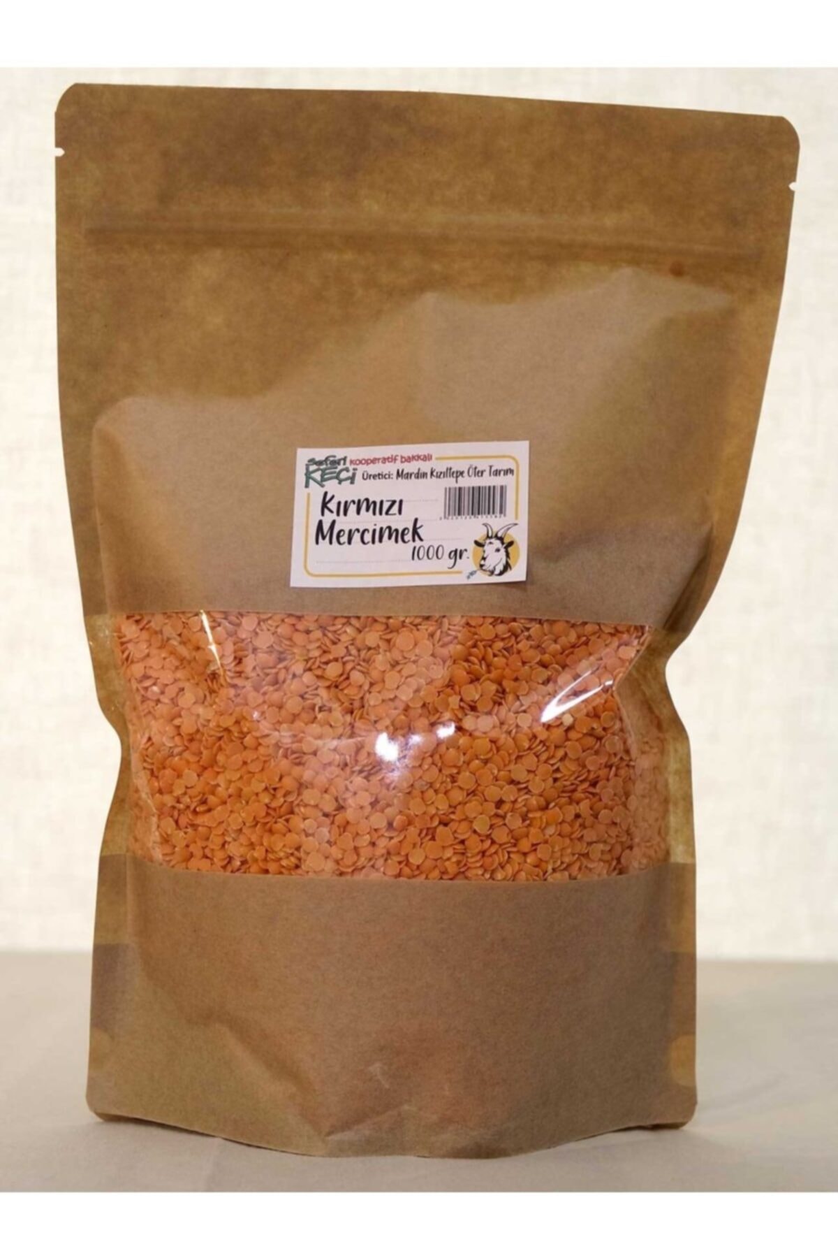 Mardin Kızıltepe Öter Tarım Kırmızı Mercimek 1000 Gr. -