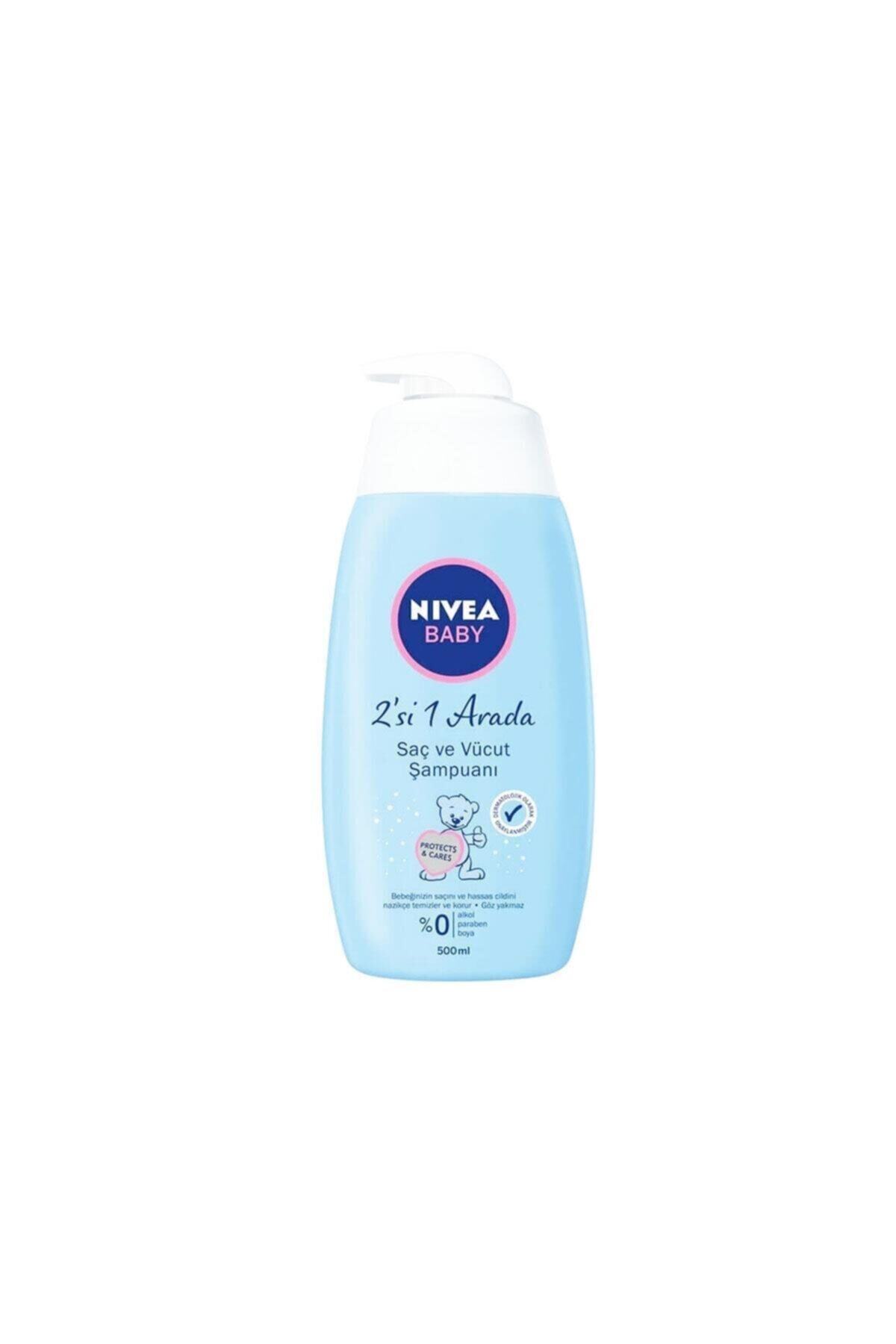 Nivea Baby Saç Ve Vücut Şampuanı 500 ml 2 Li Paket