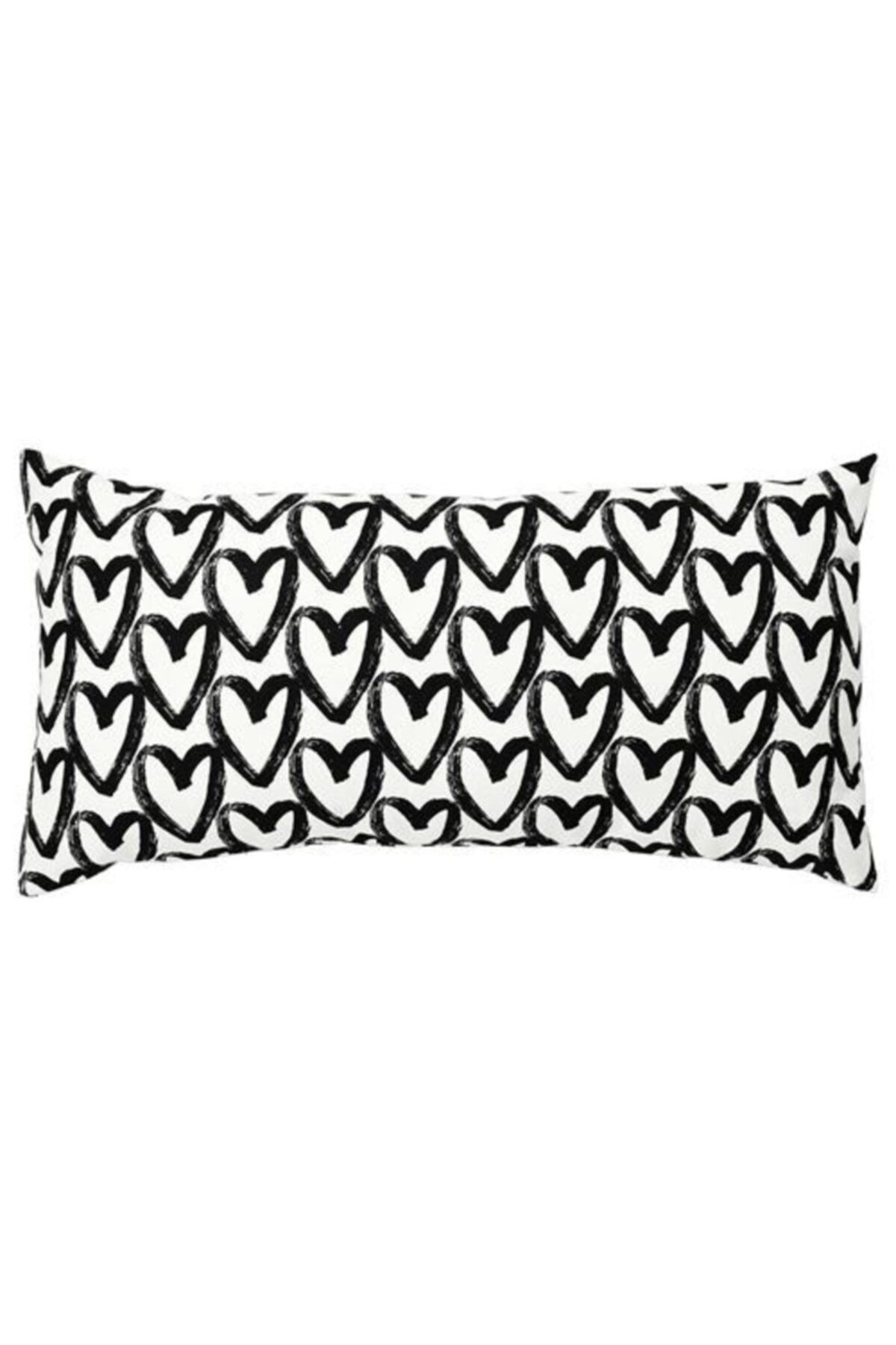 ikea minder kalp baskili dolgulu kirlent yastik meridyendukkan 30x58 cm bel yastigi fiyati yorumlari trendyol