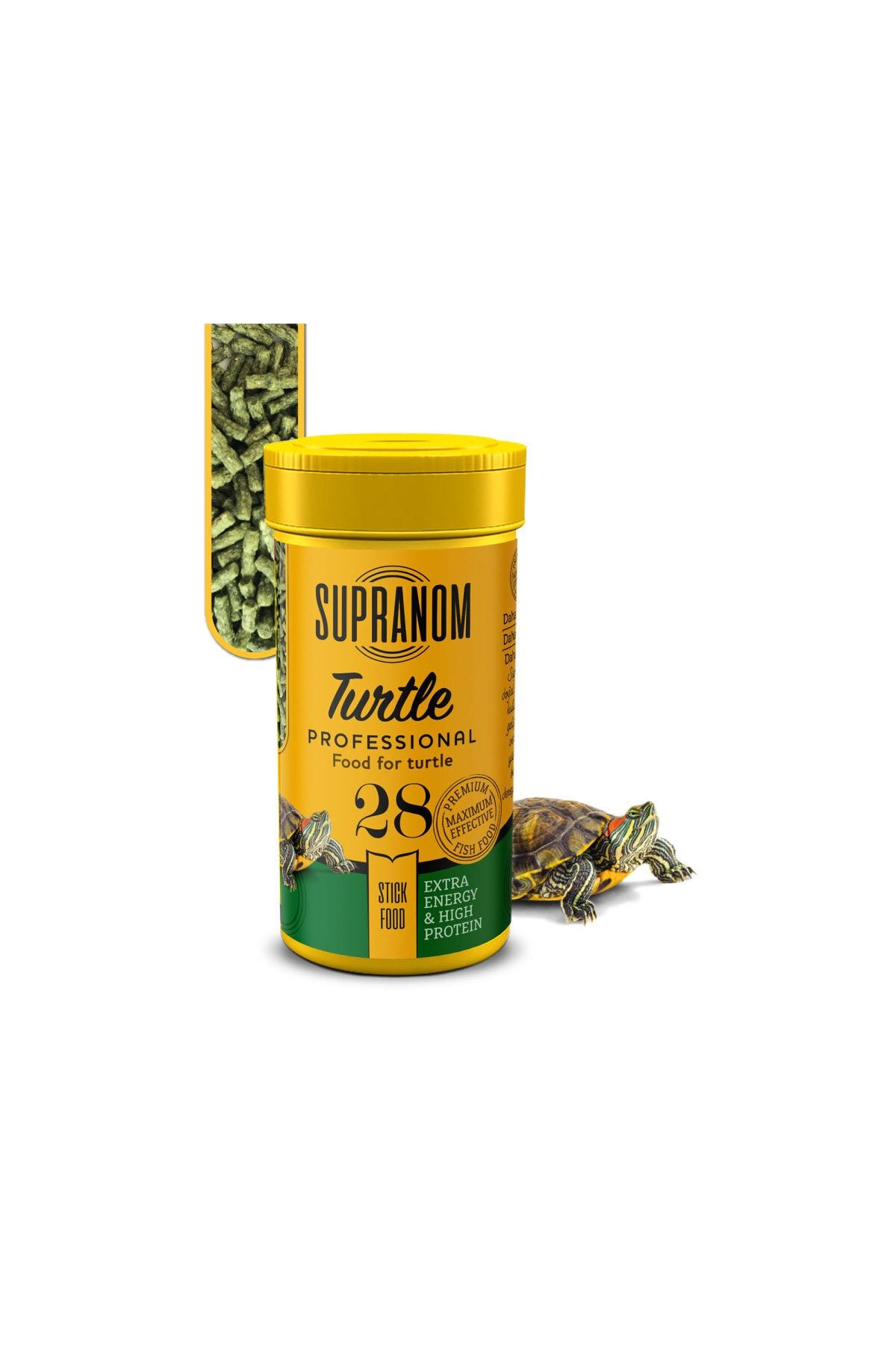 Supranom Kaplumbağa Yemi Turtle Stick Food 100ml (28)