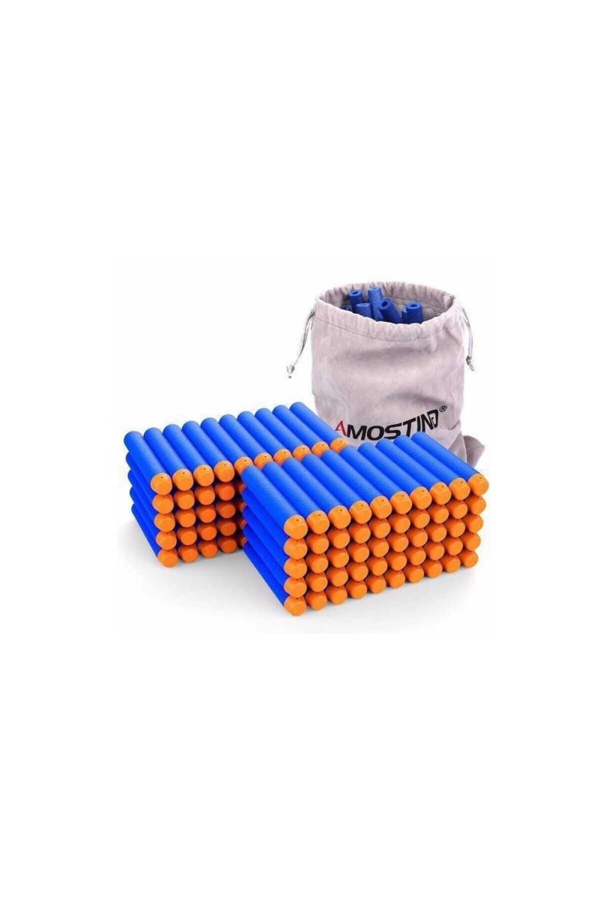 Green Nerf Yedek Mermi 200 Adet Tüm Nerflerle Uyumlu Yedek Dart Mermi Nerf Sünger Mermi