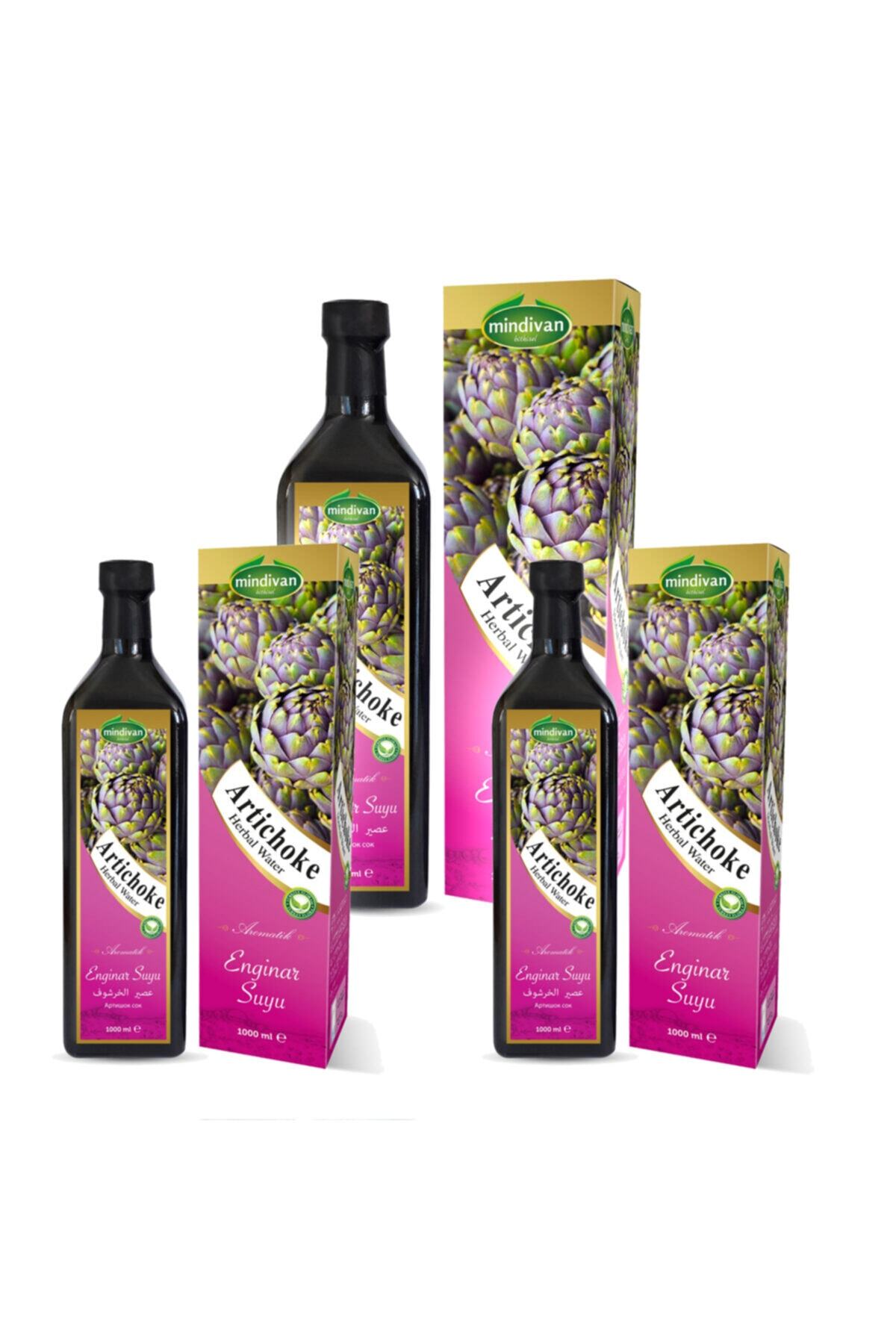 Mindivan Enginar Suyu 1l X 3 Adet