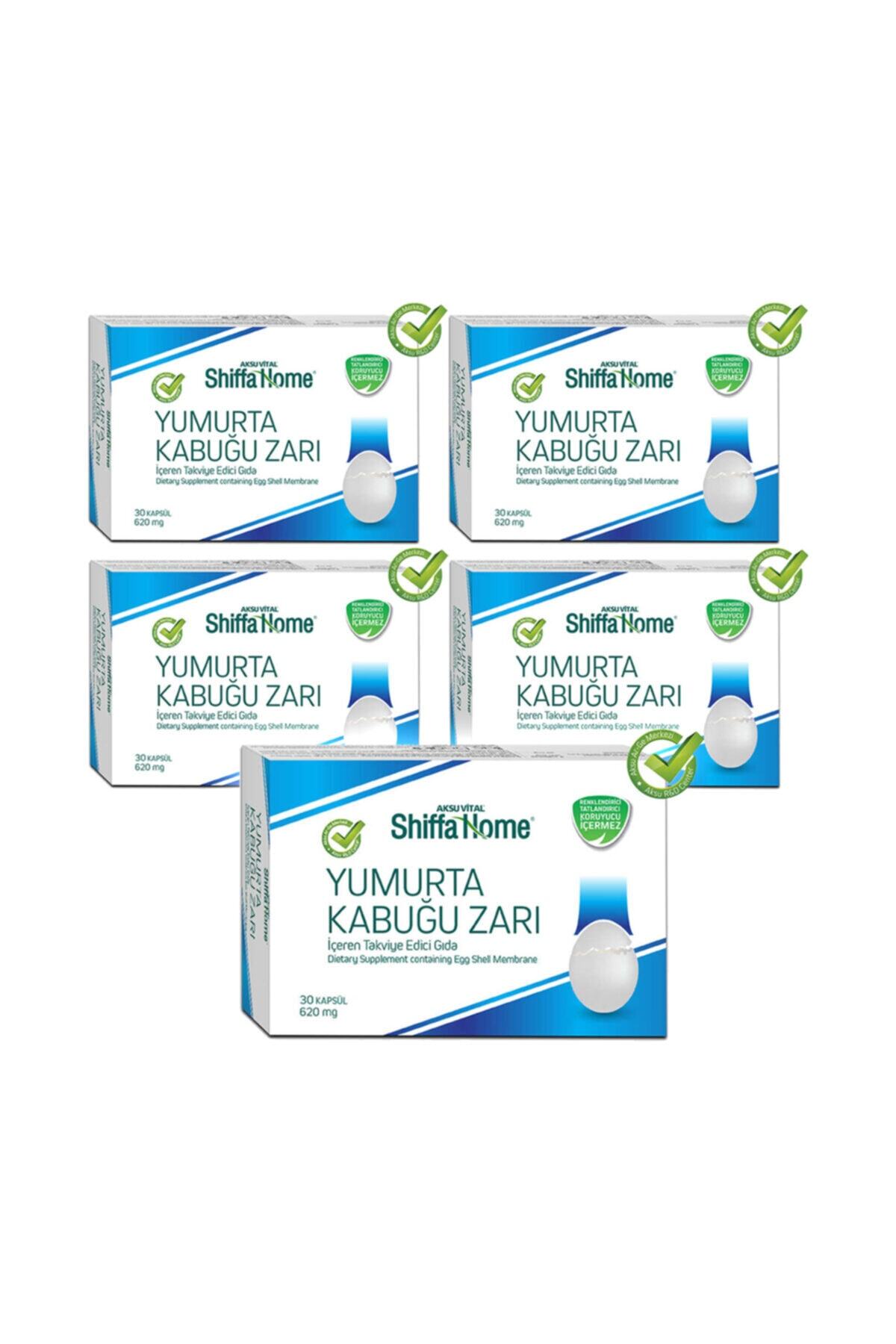 Shiffa Home Yumurta Kabuğu Zarı 30 Kapsül X 5 Adet