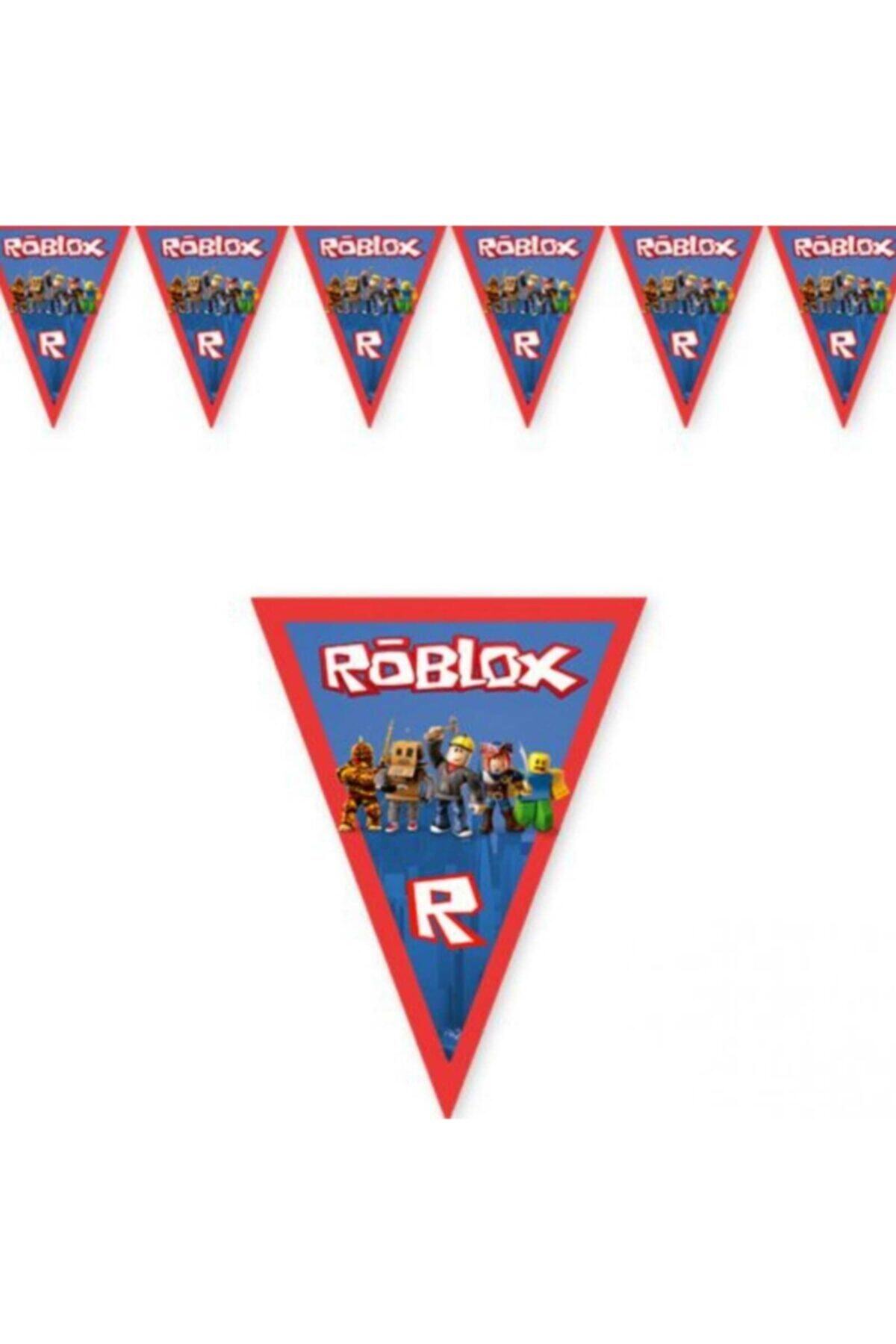 İzmir Partystore Roblox 2mt Ölçüsünde 10 Bayrak Üçgen Flama