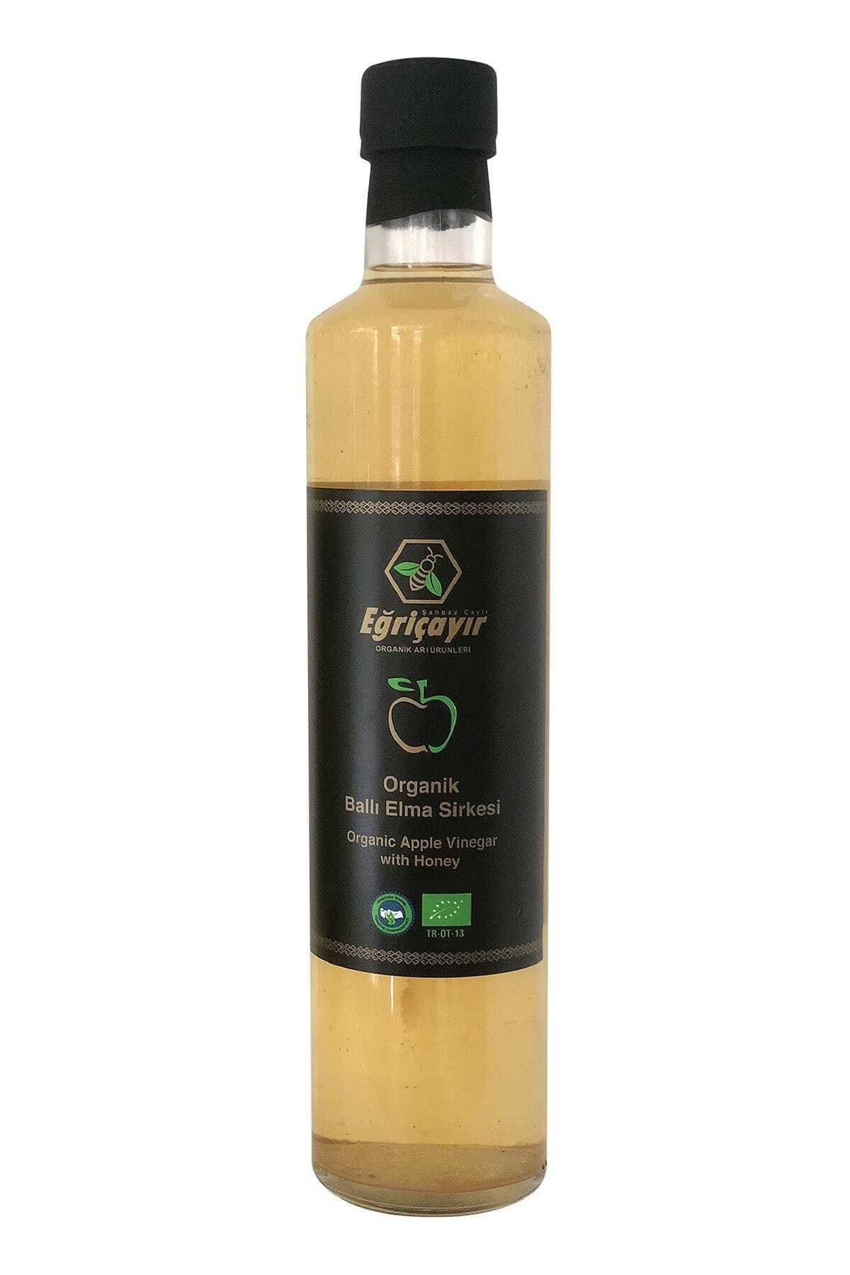 Eğriçayır Organik Ballı Elma Sirkesi 500ml