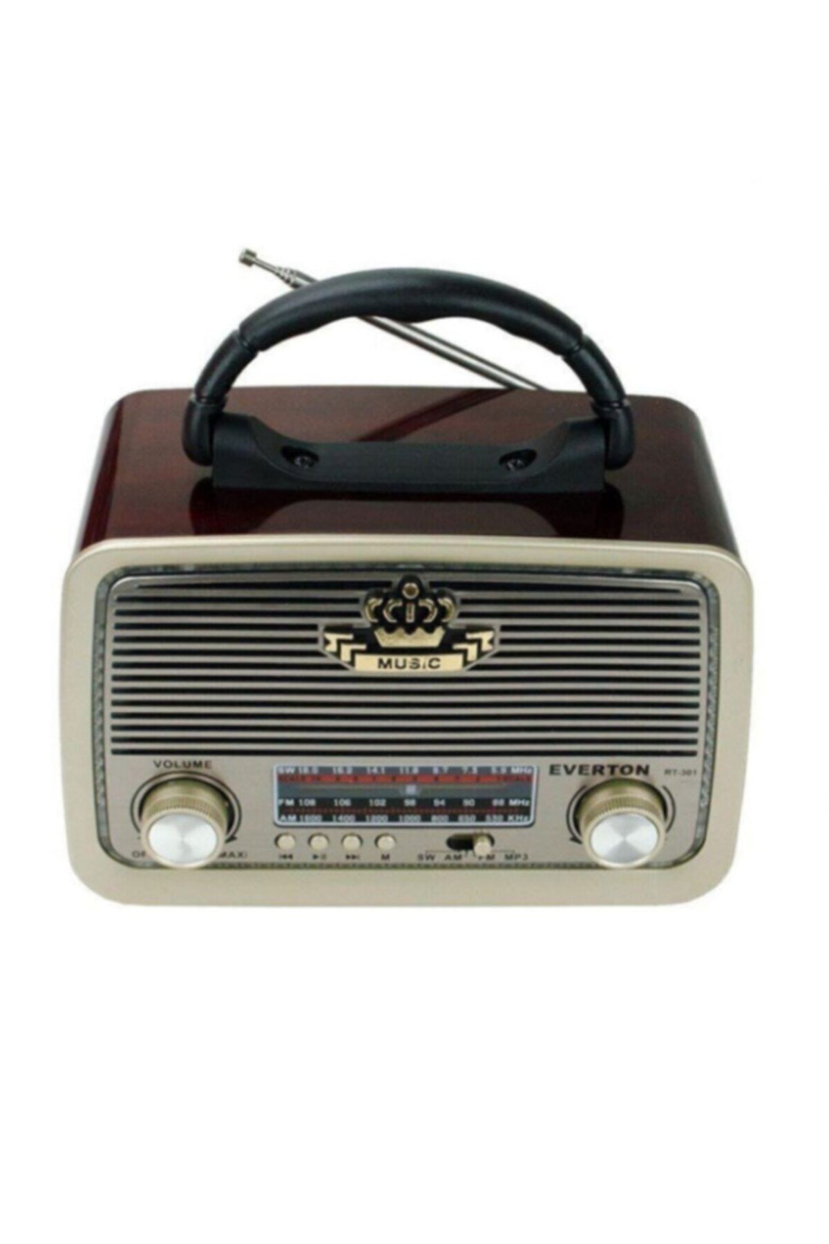 Mastertech Rt-301 Nostalji Bluetooth Radyo ,usb, Sd , Mp3 Player- Everton