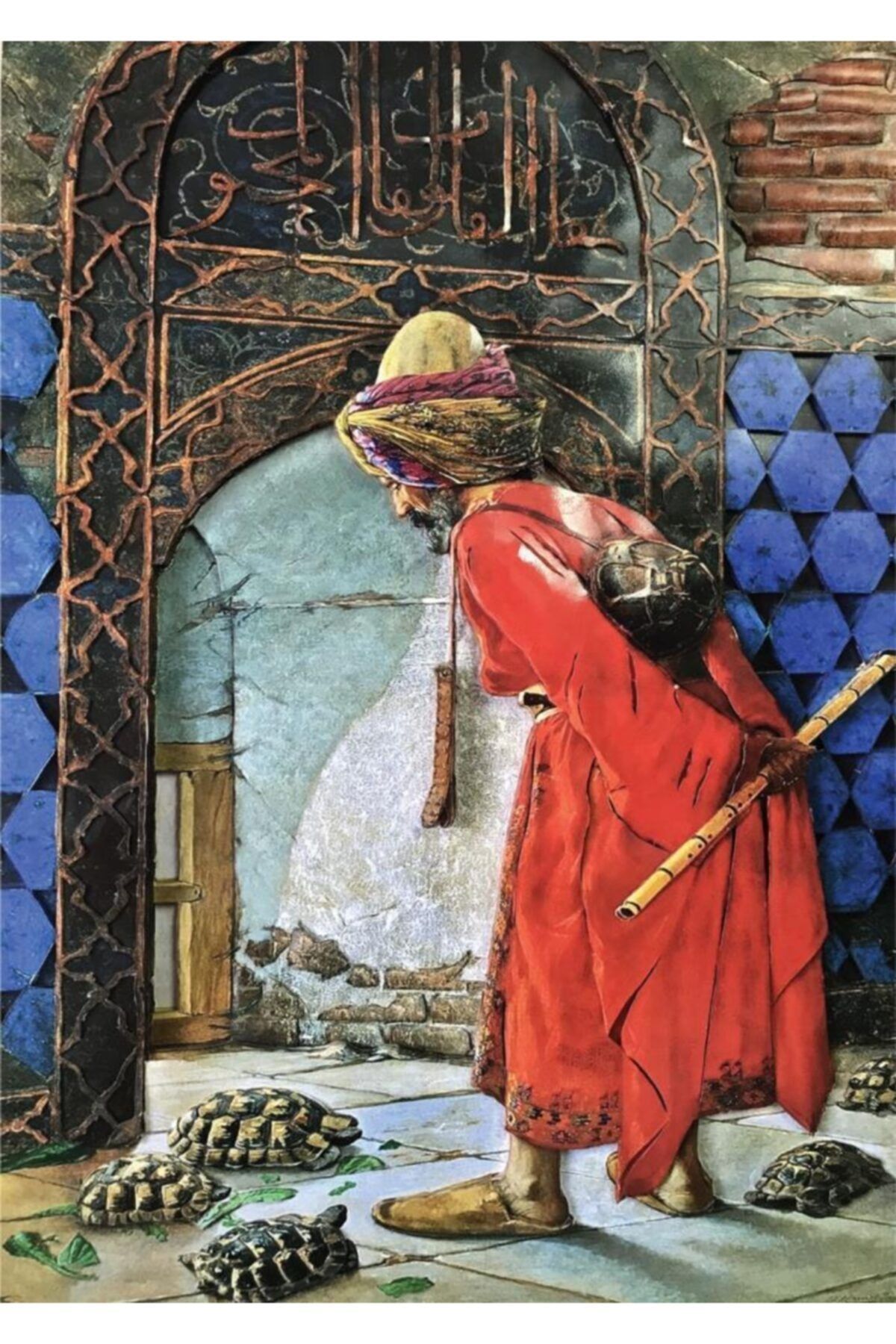 Ritoys Kaplumbağa Terbiyecisi 1000 Parça Puzzle Yapboz