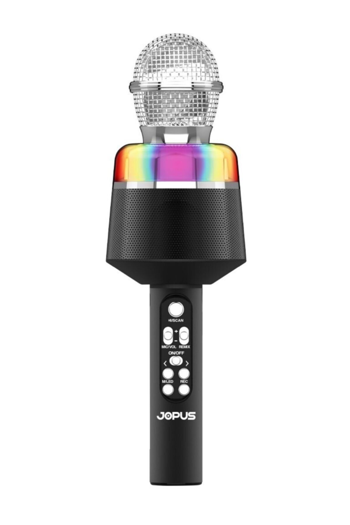 TY Tech Jo-k16 Cool Karaoke Bluetooth Mikrofon Mod Led Işıklı Usb - Aux - Sd Kart