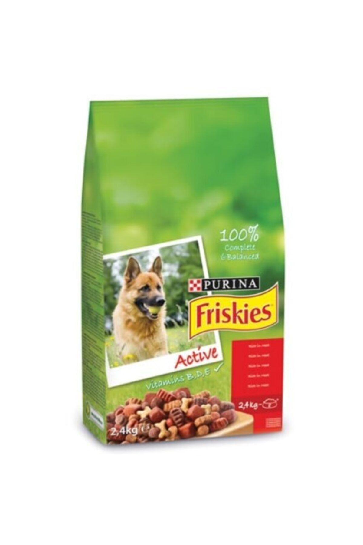 Friskies Active Etli Yetişkin Köpek Maması 2.4 Kg