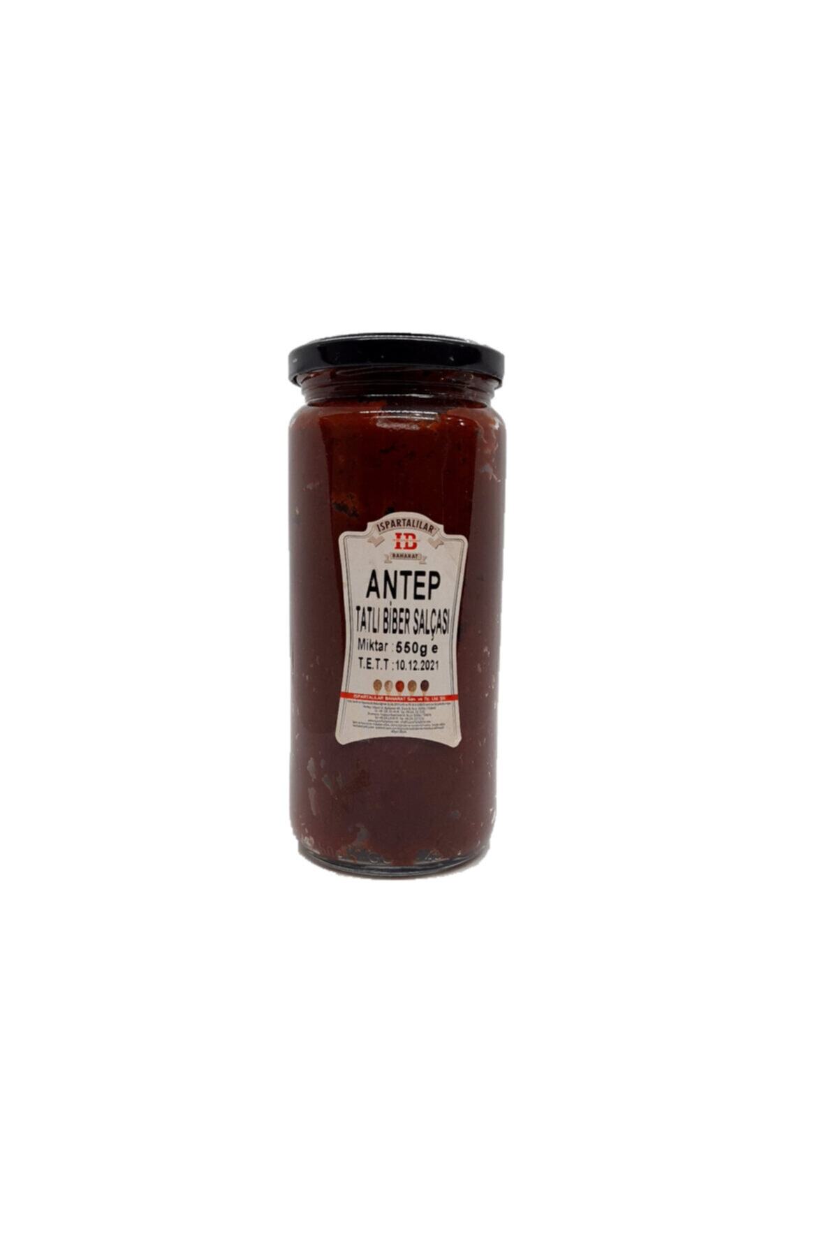 Ispartalılar Baharat Antep Tatlı Biber Salçası 550 Gr