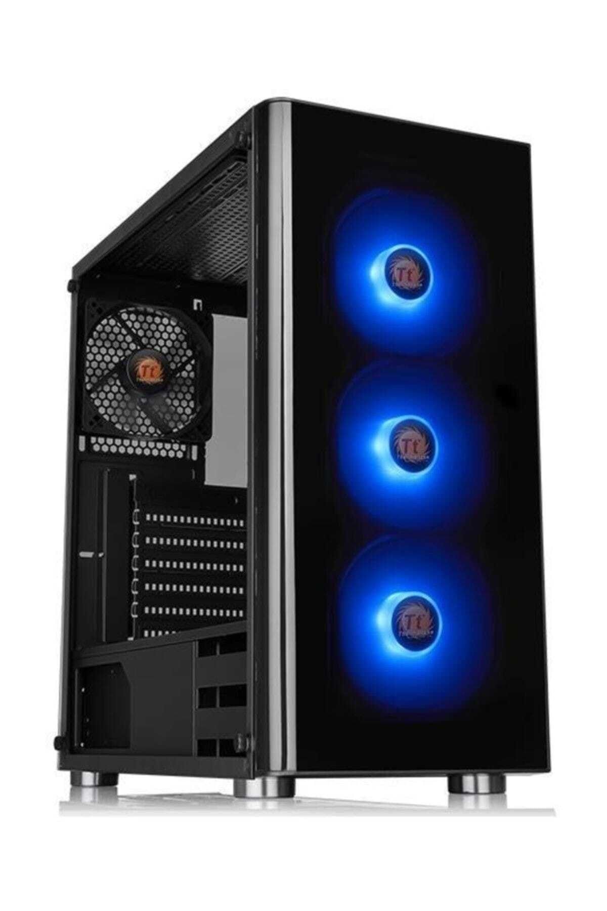 THERMALTAKE Psu'suz V200 Siyah Rgb Kasa Tempered Glass