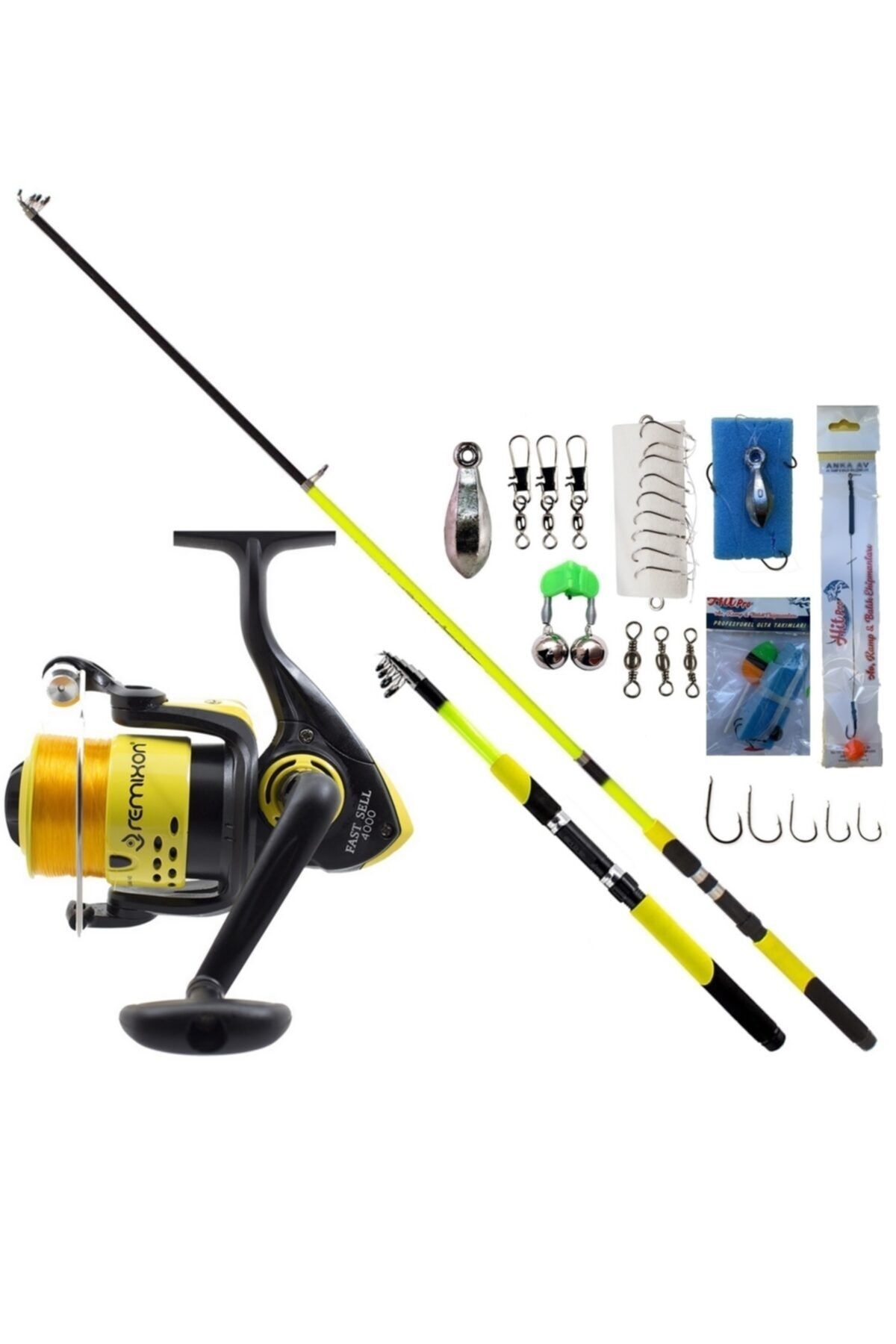 HITPRO Remixon 2.10 Mt Fast Cell Speed Olta Takımı 40 Lı Set Sarı