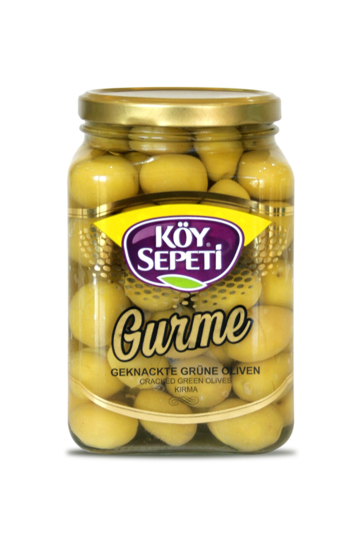 KÖY SEPETİ Domat Kırma Yeşil Zeytin 900g