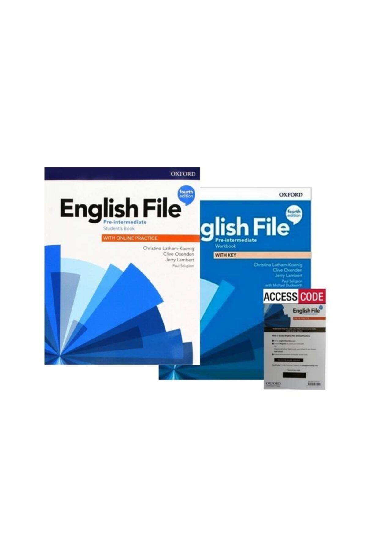 Oxford English File Pre-ıntermediate 4th. (student's Book+workbook+access Code)