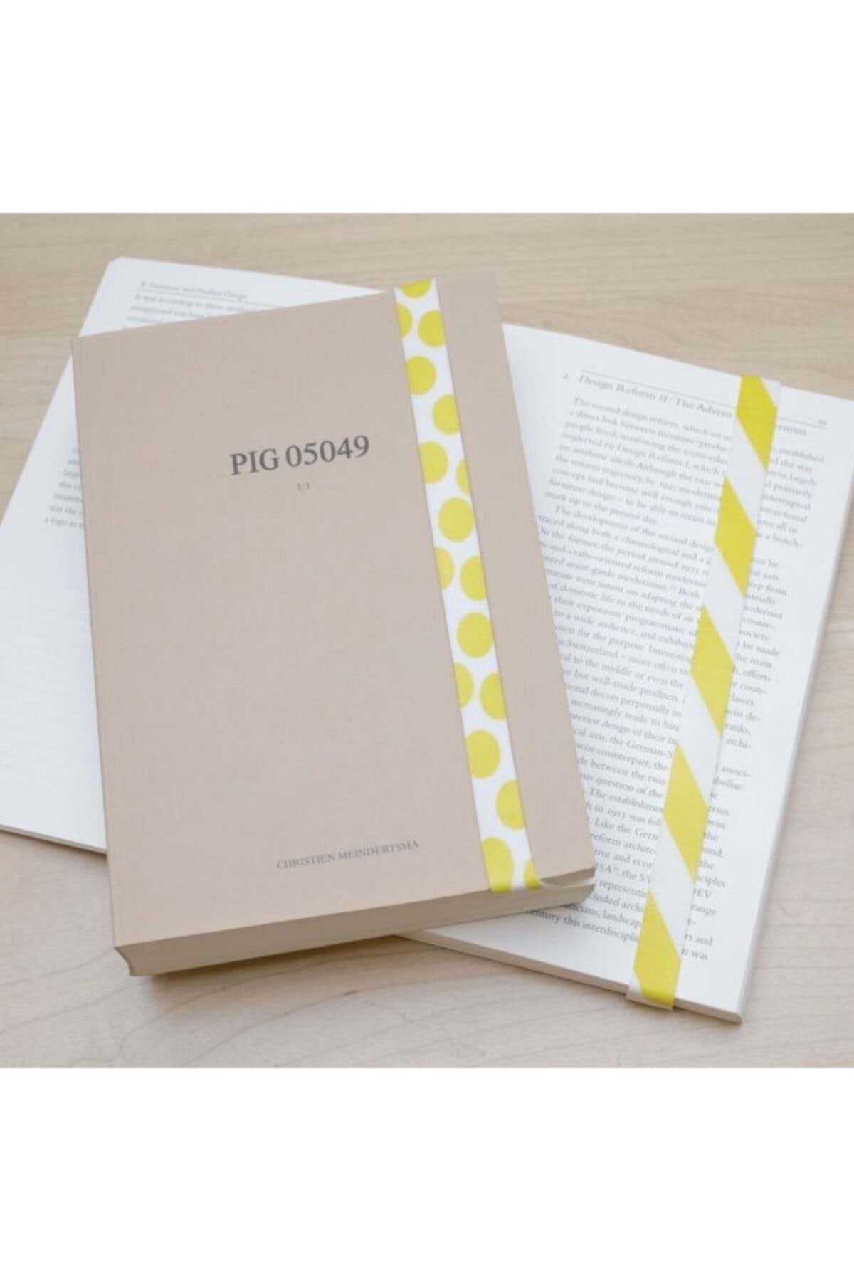 Kikkerland Rubber Band Lastik Bant Kitap Ayracı Sarı