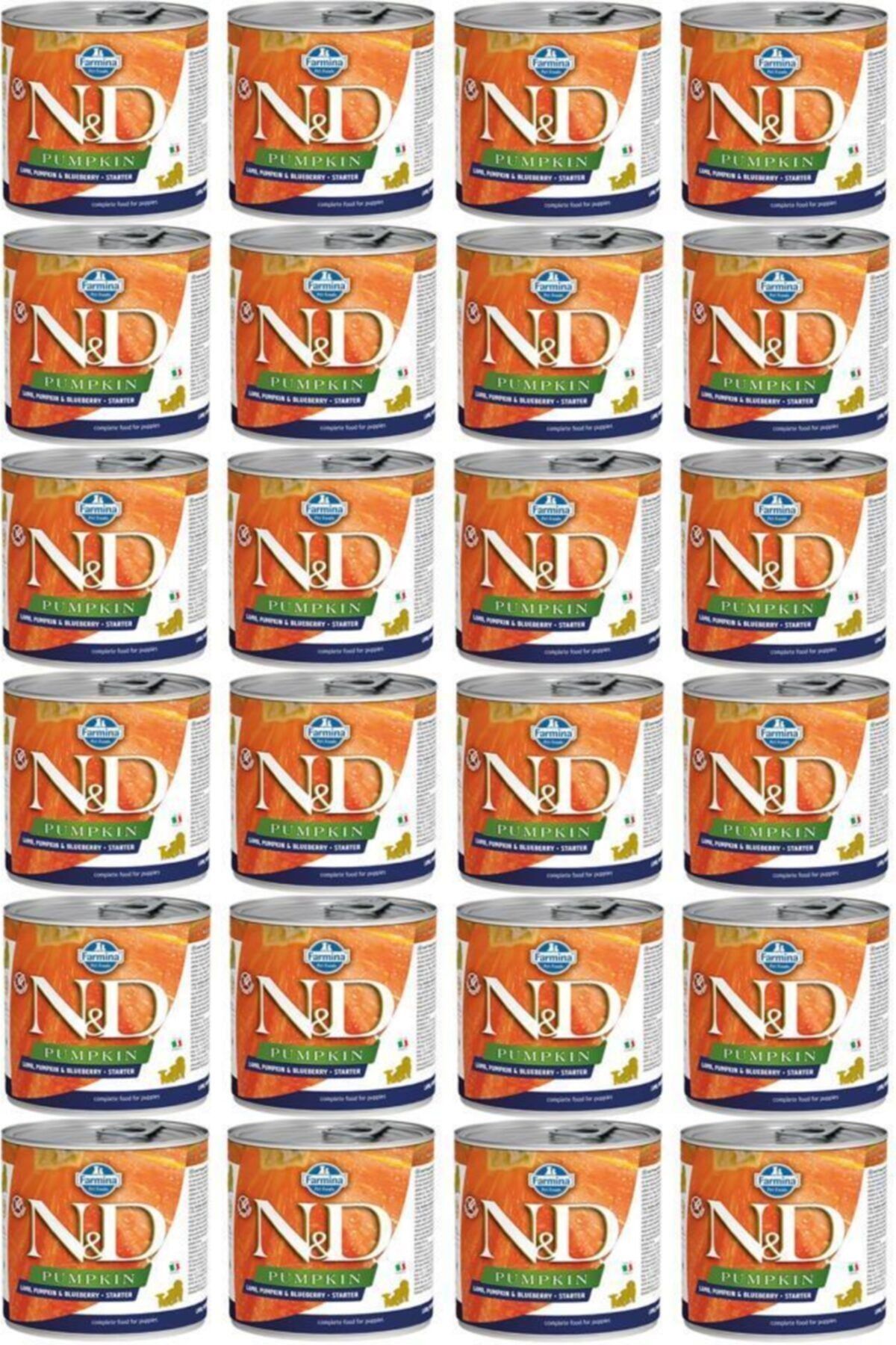 N&D Balkabakli Kuzu Etli Anne Ve Yavru Köpek Konservesi 285 Gr 24 Adet