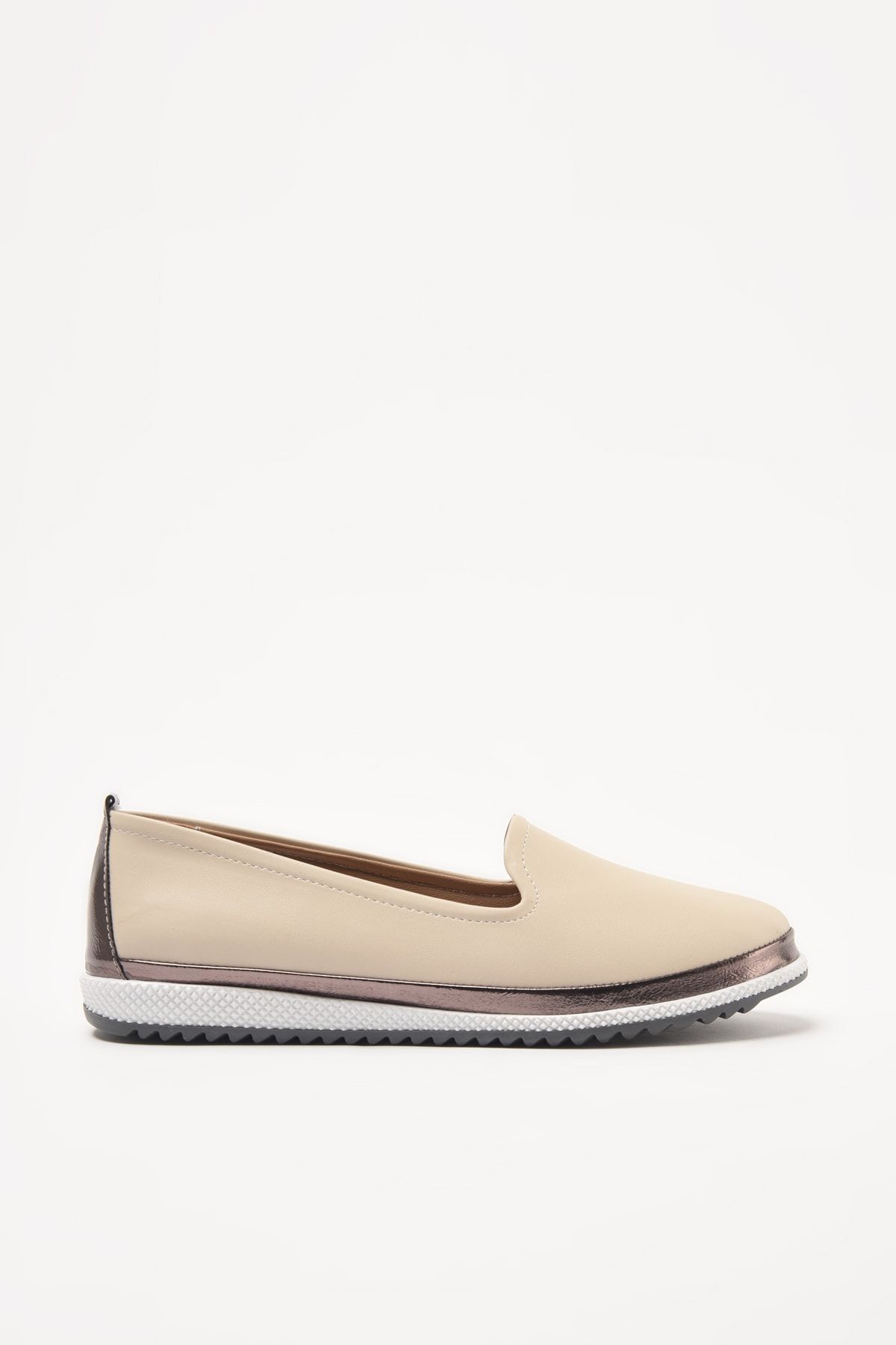 Yaya by Hotiç Bej Kadın Loafer Ayakkabı 01AYY208950A310