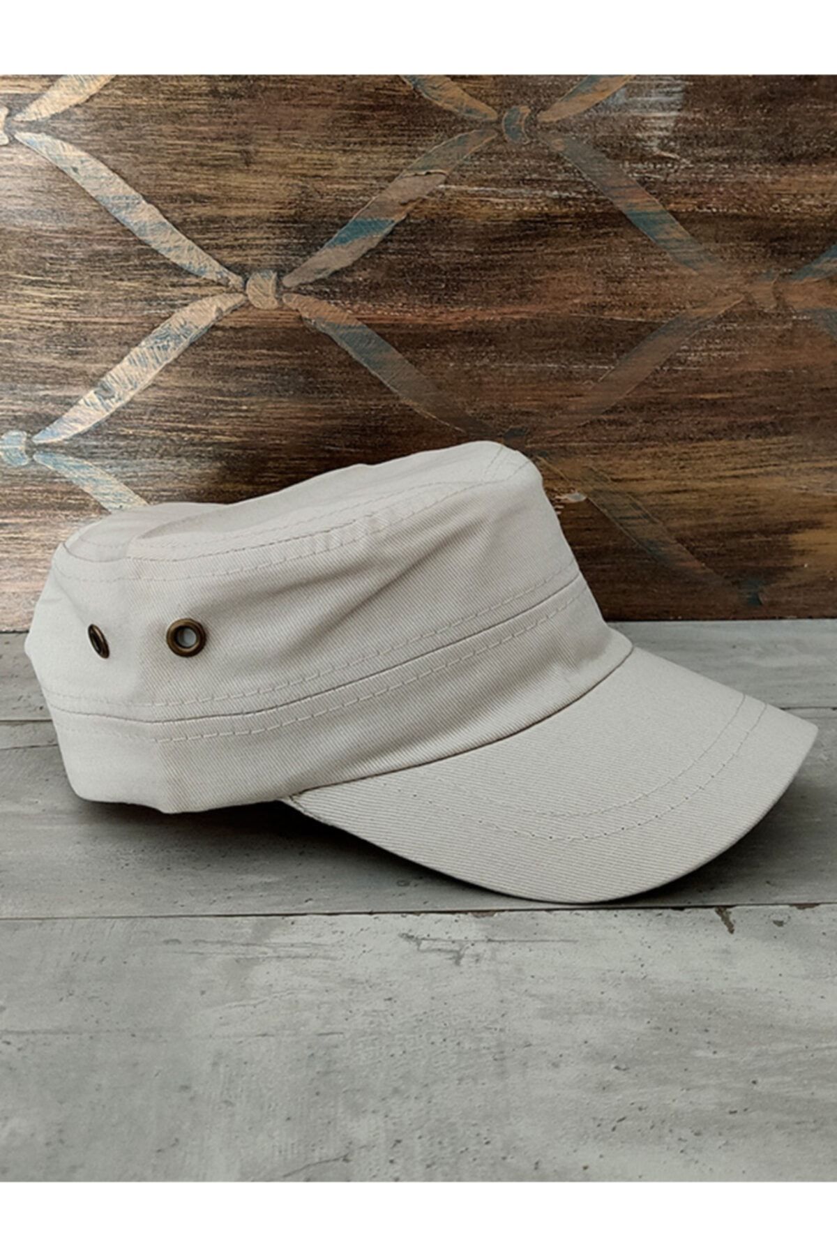 Military cap white deals