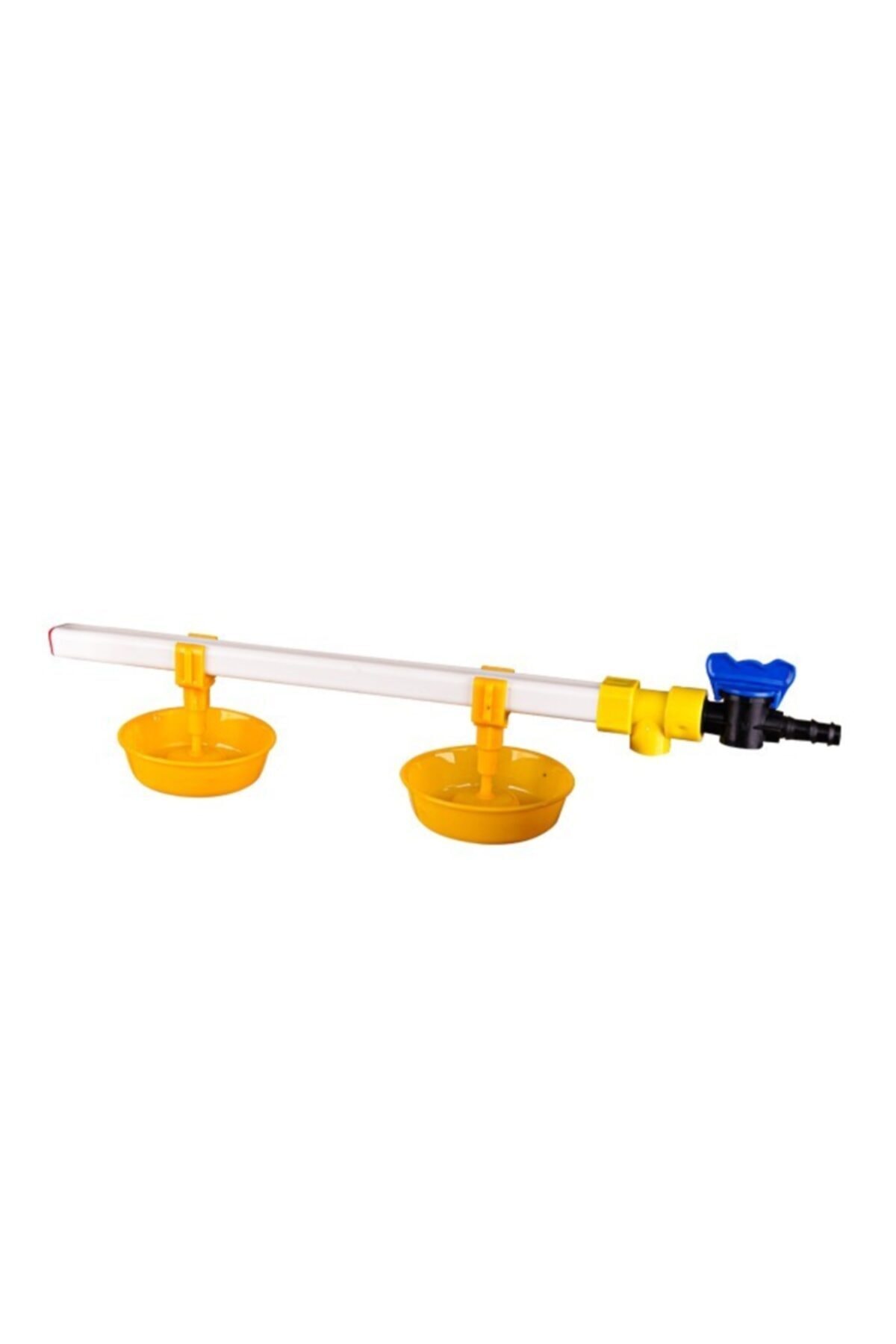 mutlu tavukçuluk Hindiler Için Nipel Suluk Sistemi 40 Cm 2 Nipelli Büyük Yaylı Çanaklı