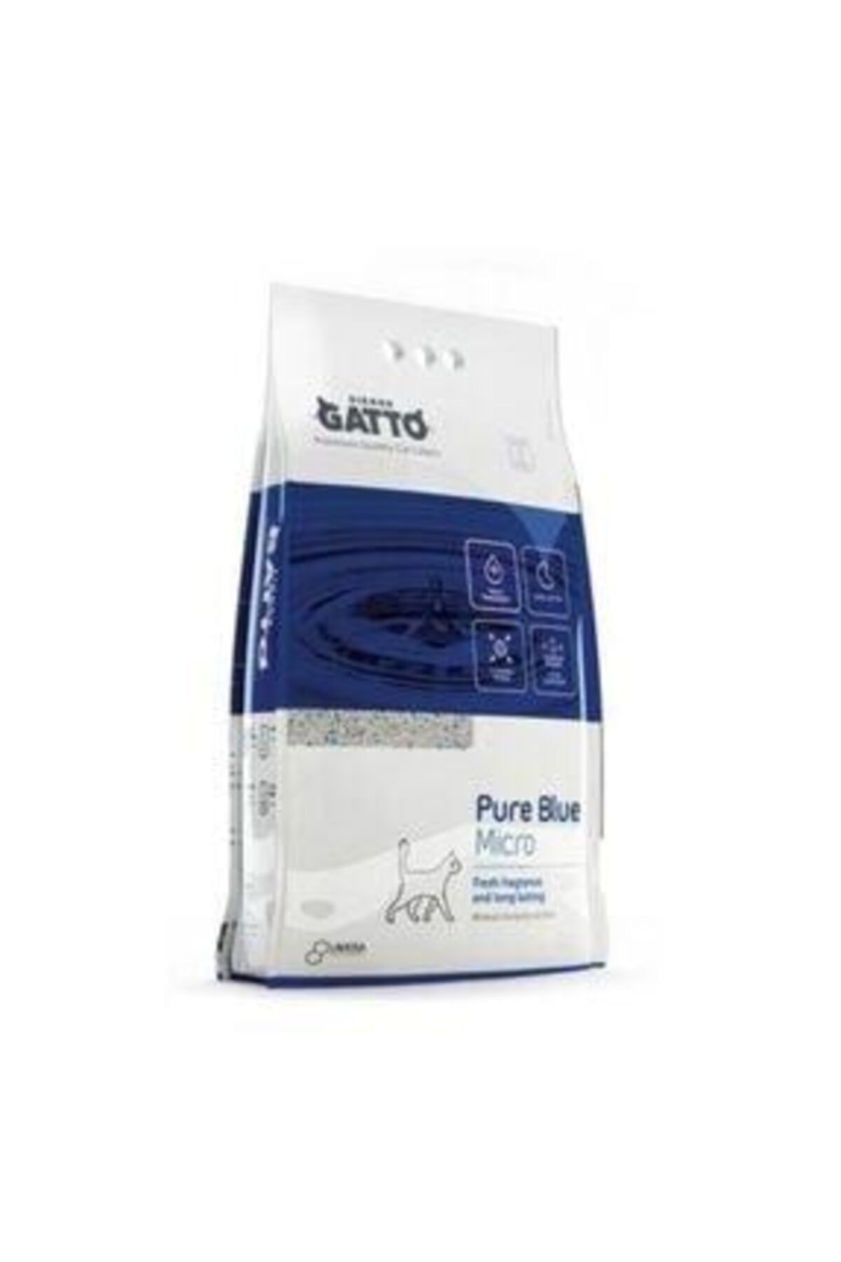 signor gatto Sıgnor Gatto Pure Blue Micro Fresh 10 L Bentonit Topaklanabilir