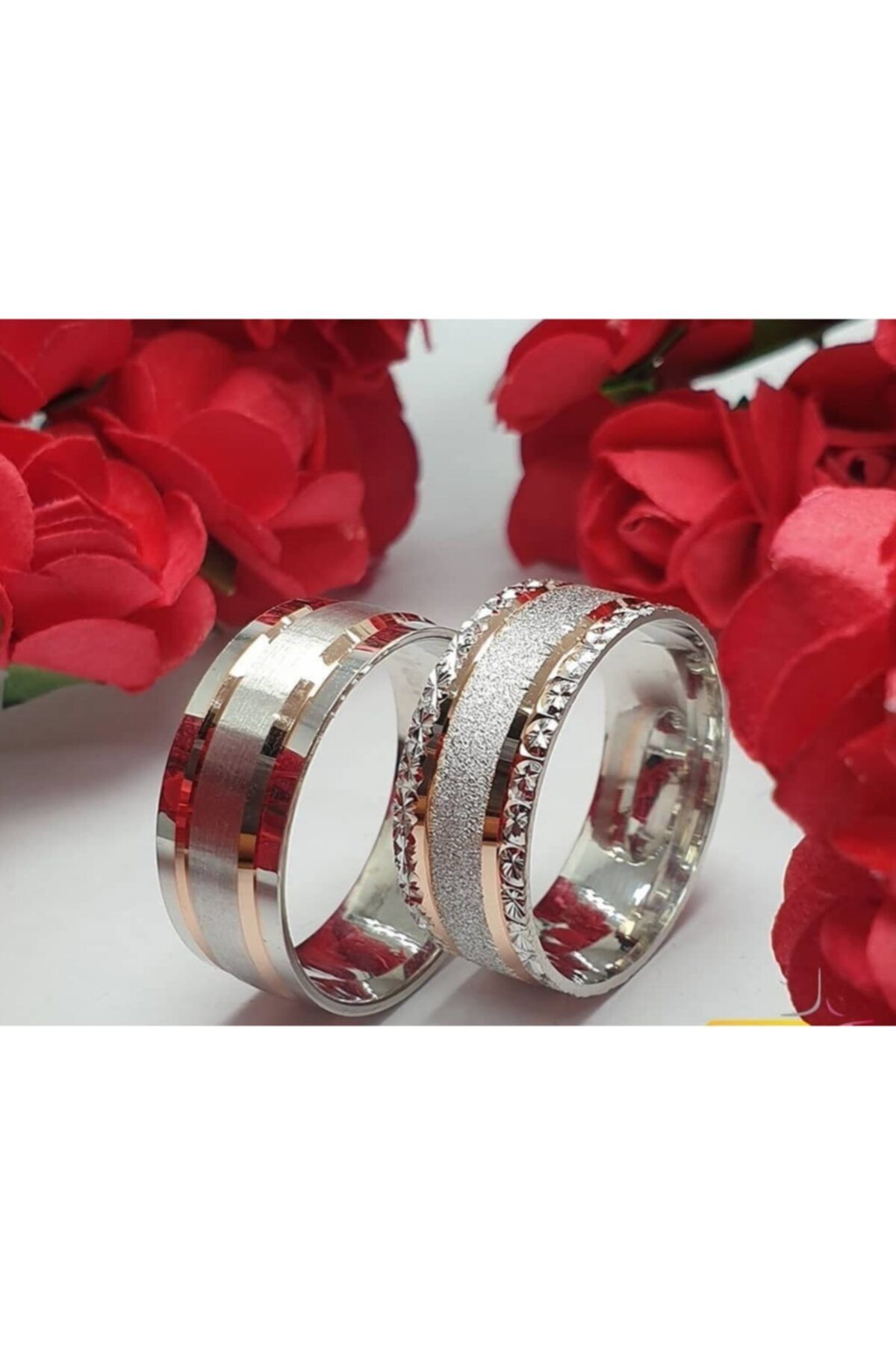 GÜMÜŞ Unisex  925 Ayar Alyans