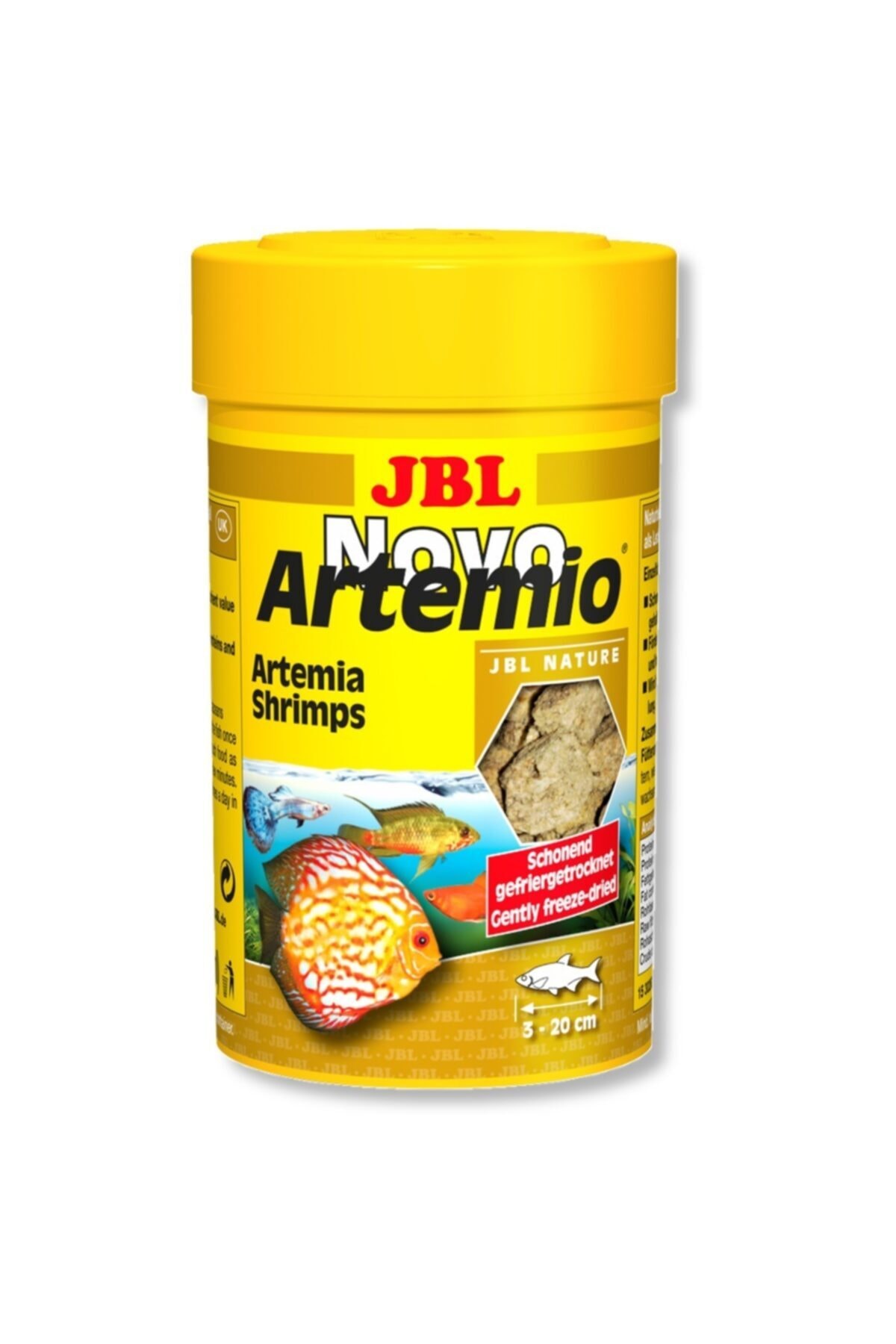 See Me Jbl Novo Artemio 100 Ml Kurutulmuş Küp Yem