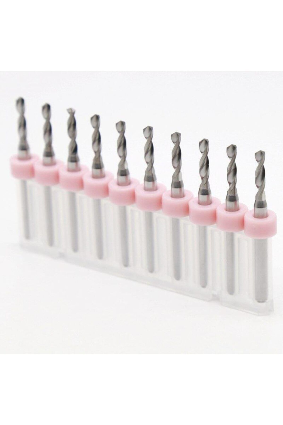 Profisher Mikro Karbür Pcb Matkap Ucu Metal Cnc Sondaj 10lu Set 2.35mm