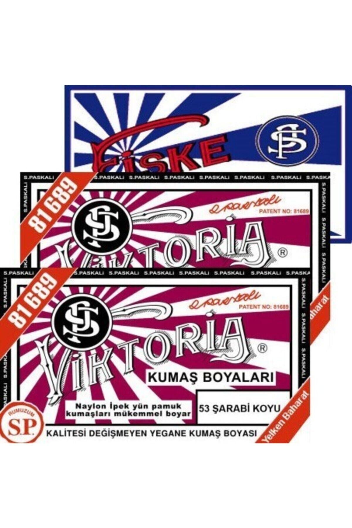 Viktoria Kumaş Boyası Şarabi Koyu
