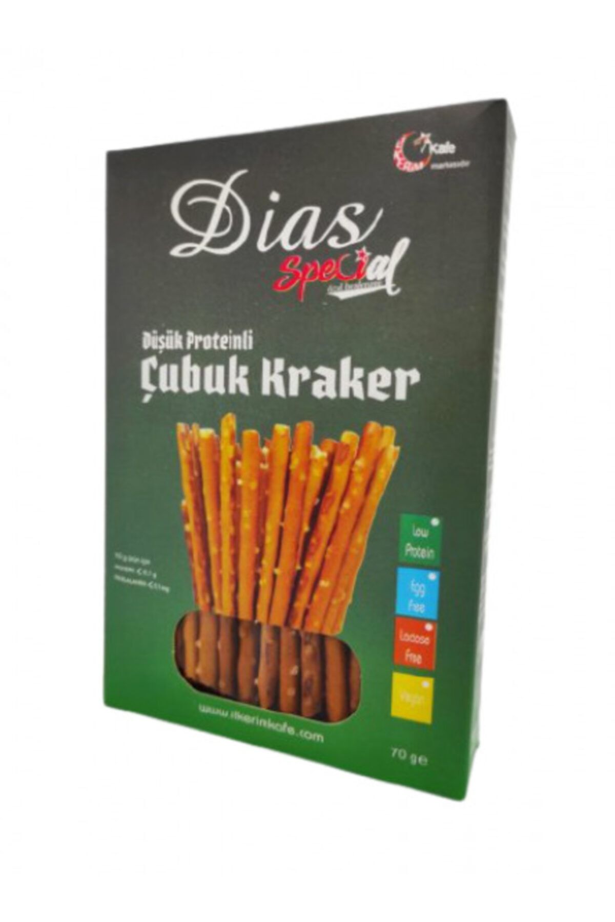 dias special Düşük Proteinli Çubuk Kraker 70 Gr