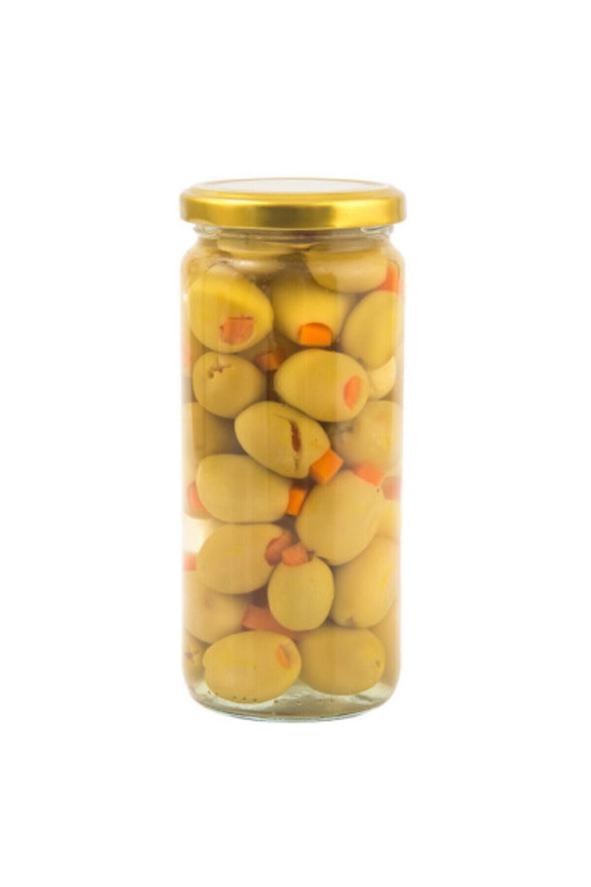 YAVUZLAR ZEYTİNCİLİK Portakal Dolgulu Yeşil Zeytin 320 gr
