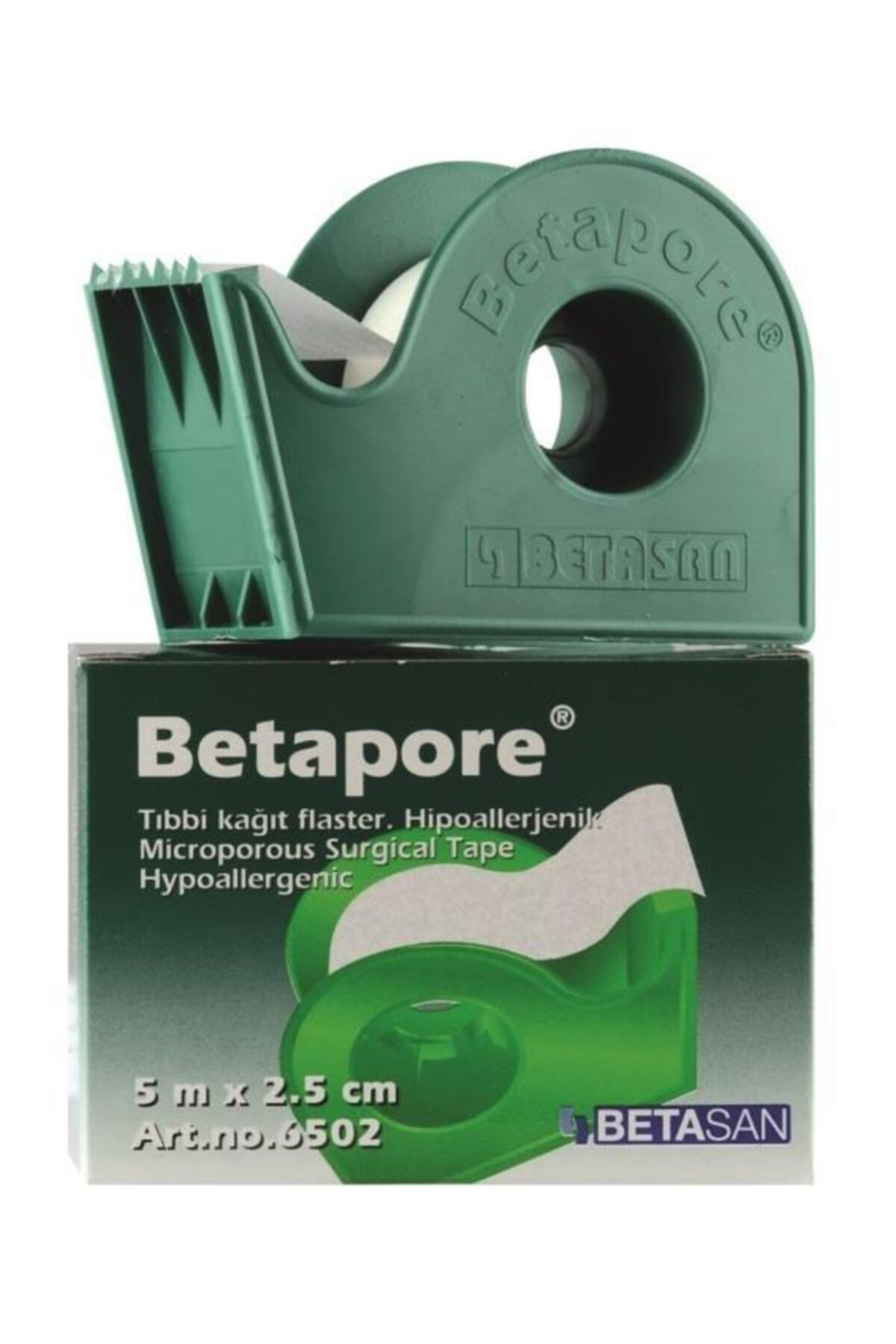 Betapore 6502 Hipoalerjenik Tıbbi Kağıt Flaster 5m X 2,5cm