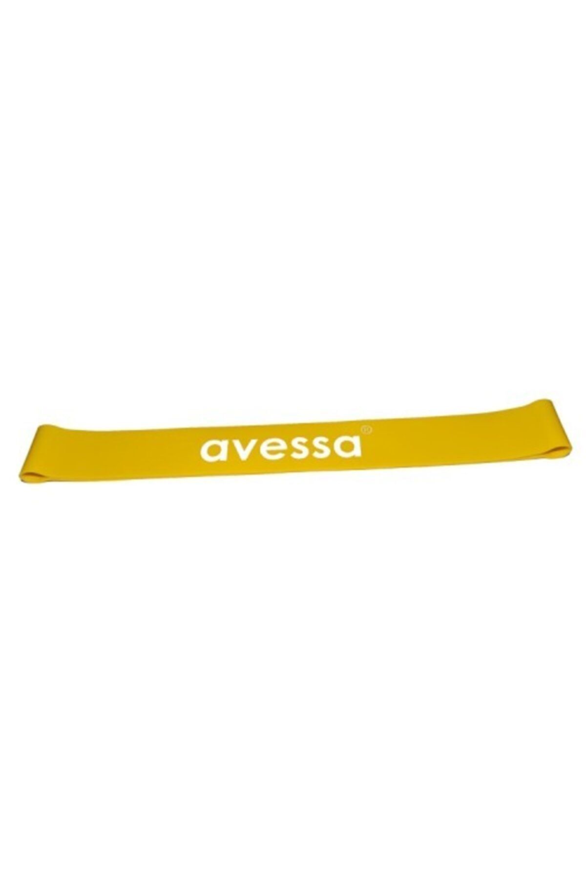 AVESSA Aerobik Band Hafif Direnç - Direnç Lastiği - Pilates Lastiği - Fizik Tedavi Lastiği
