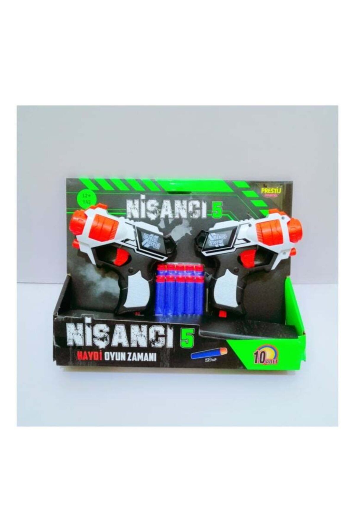 Prestij Oyuncak Nişancı 5 Nerf Silah Blaze Storm Ok Atan D:2
