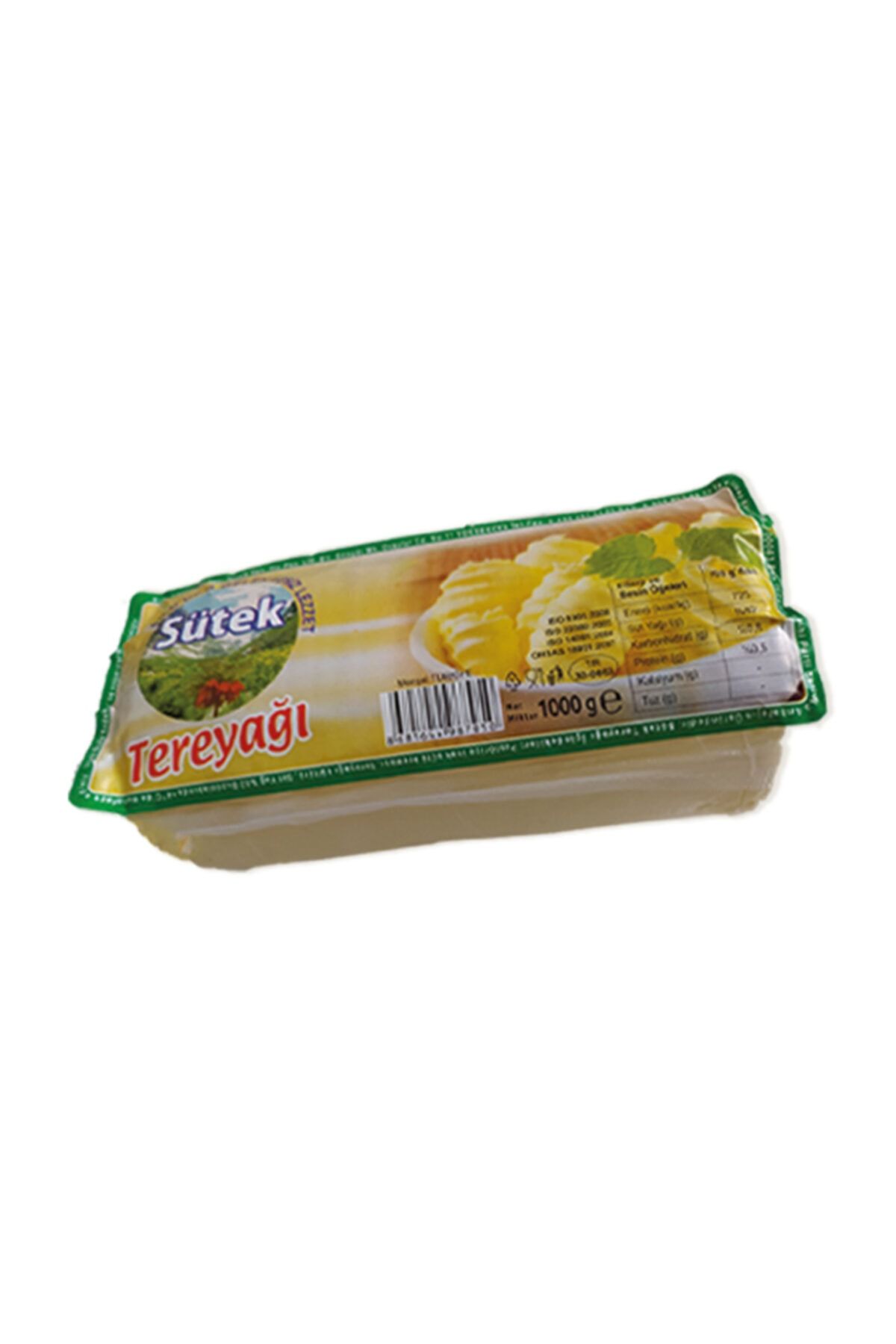 Sütek 1 Kg Tereyağı
