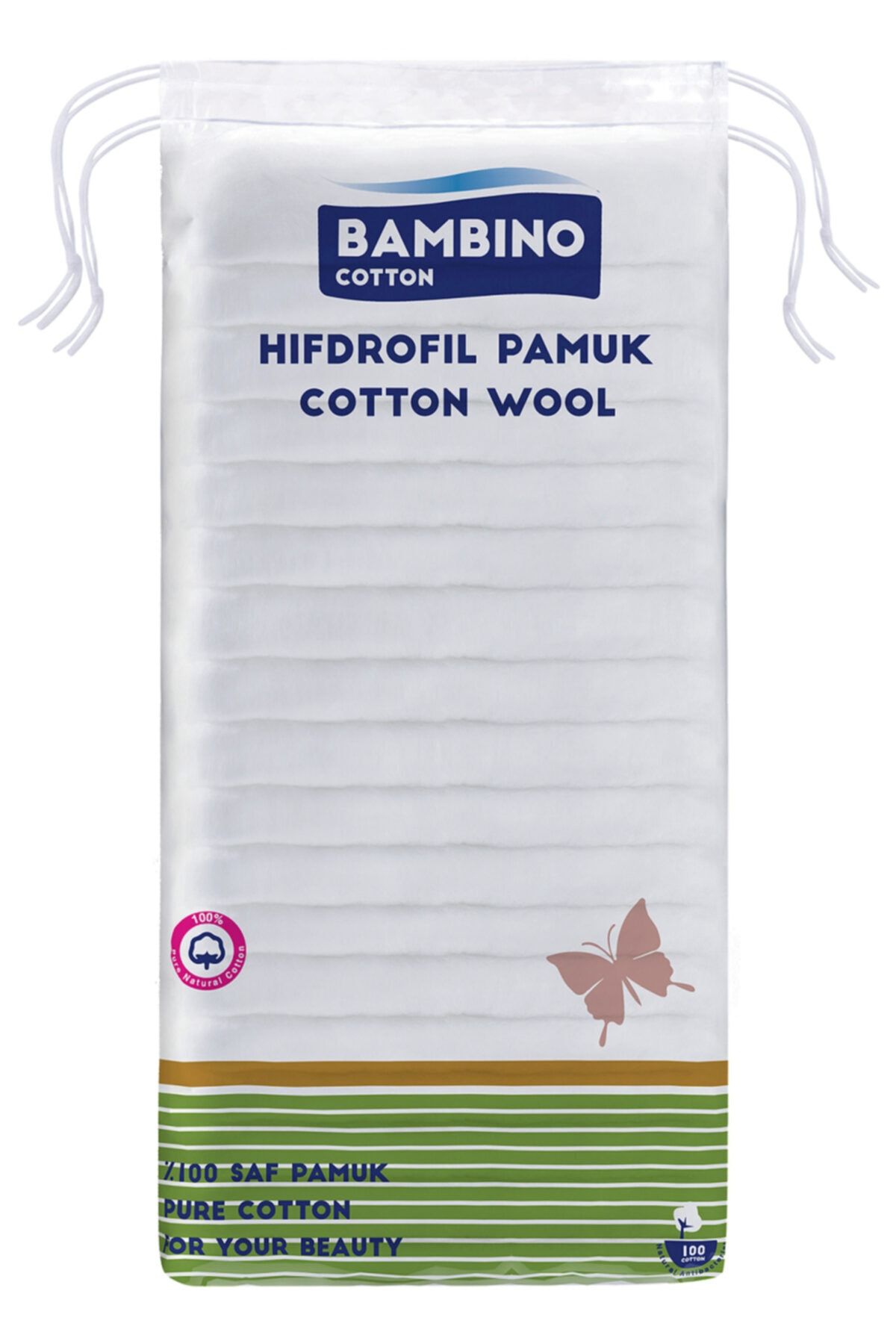 Bambino Hidrofil Pamuk 50 Gr 10'lu
