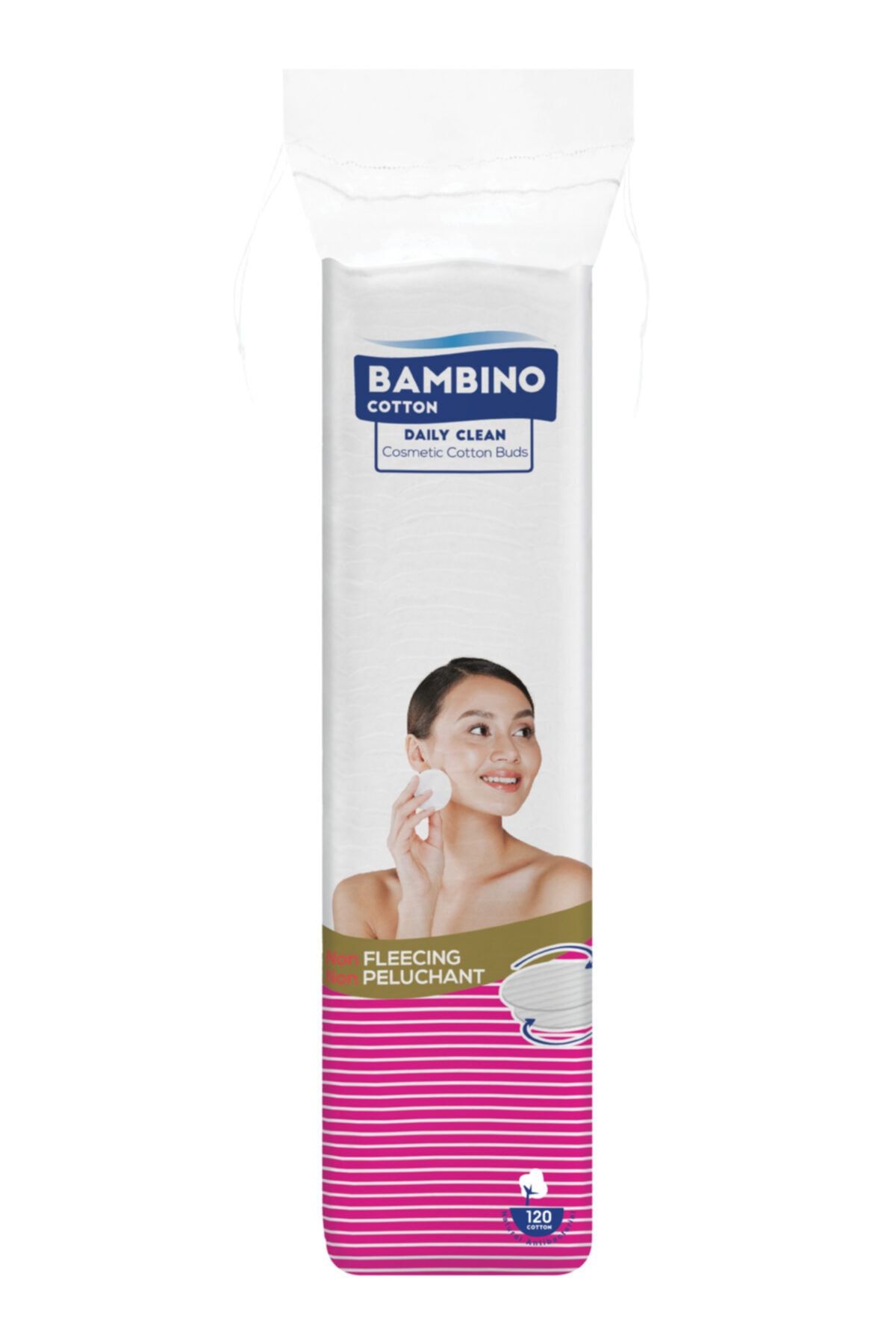 Bambino Makyaj Temizleme Pedi 120'li