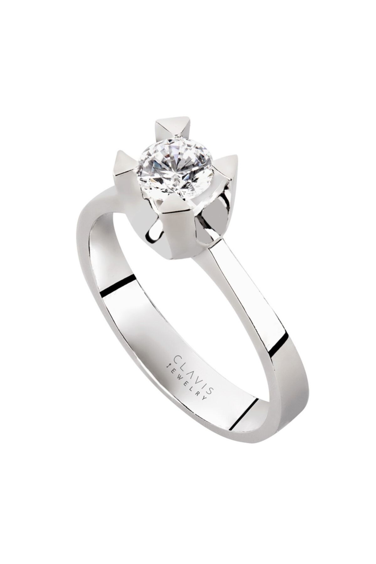 Clavis Jewelry Pırlanta Tektaş Yüzük (dt00012)