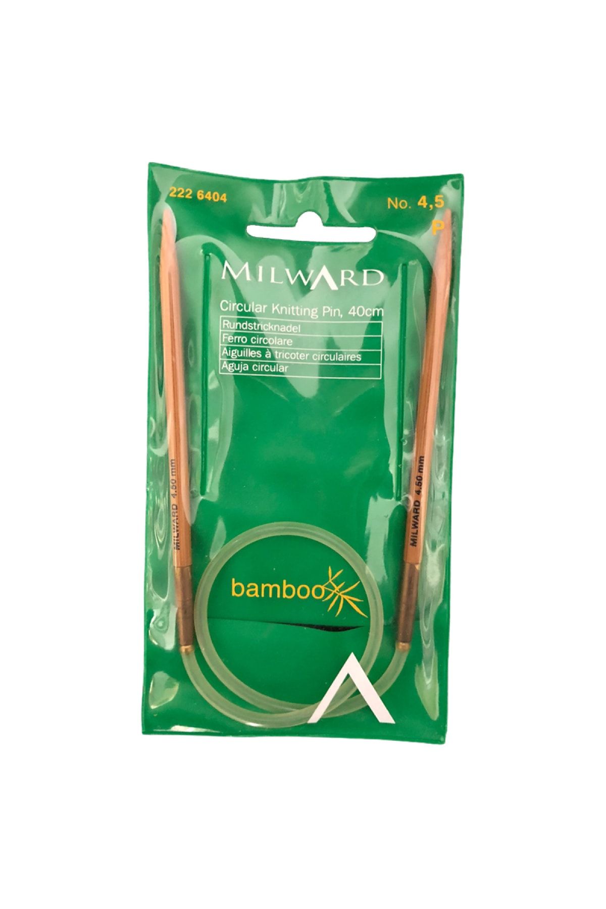 Milward Mılward Bamboo Misinalı Şiş 40 Cm No: 4,5 Made In Germany