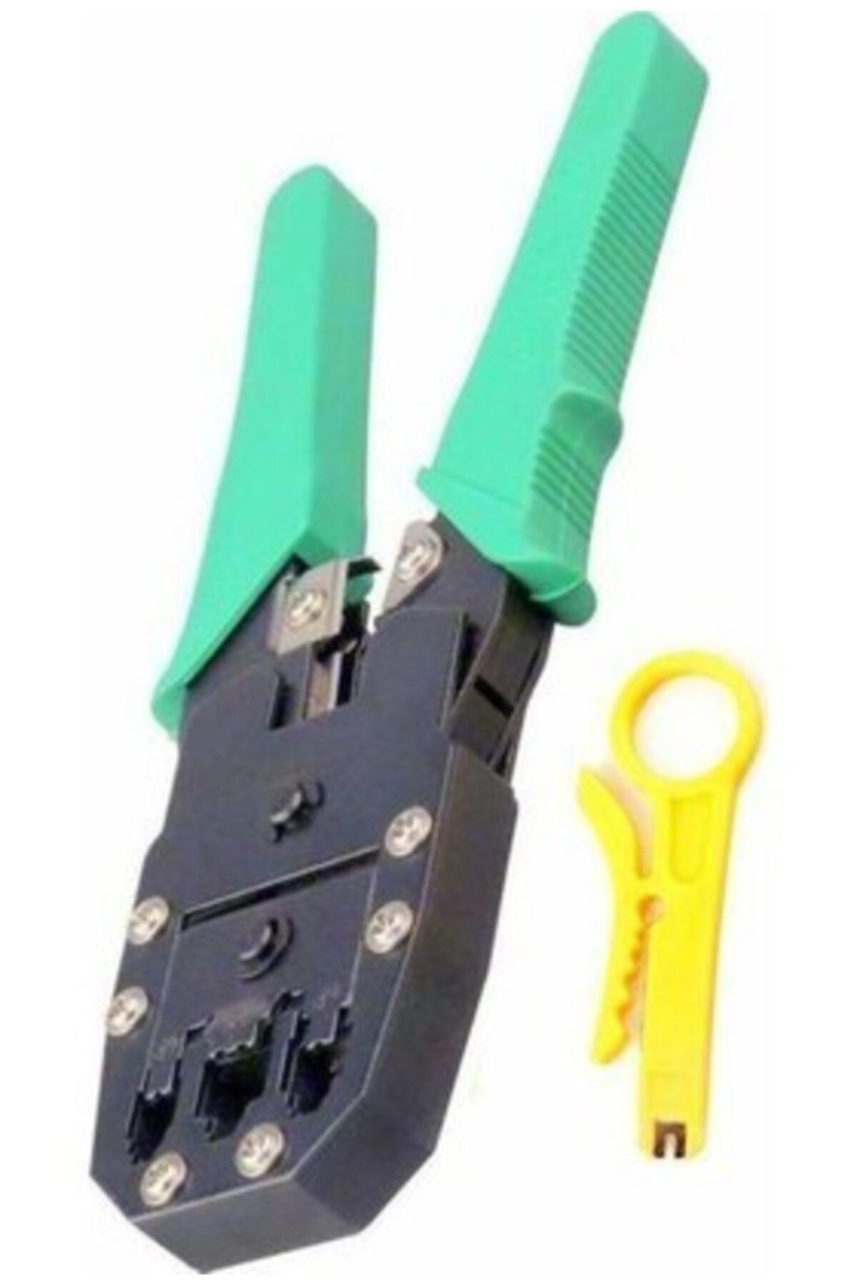NARİTA Kablo Sıkma Pensesi Rj-11 Rj-12 Rj45 Konnektör Sıkma Pensesi Mavi Narıta Ht-315
