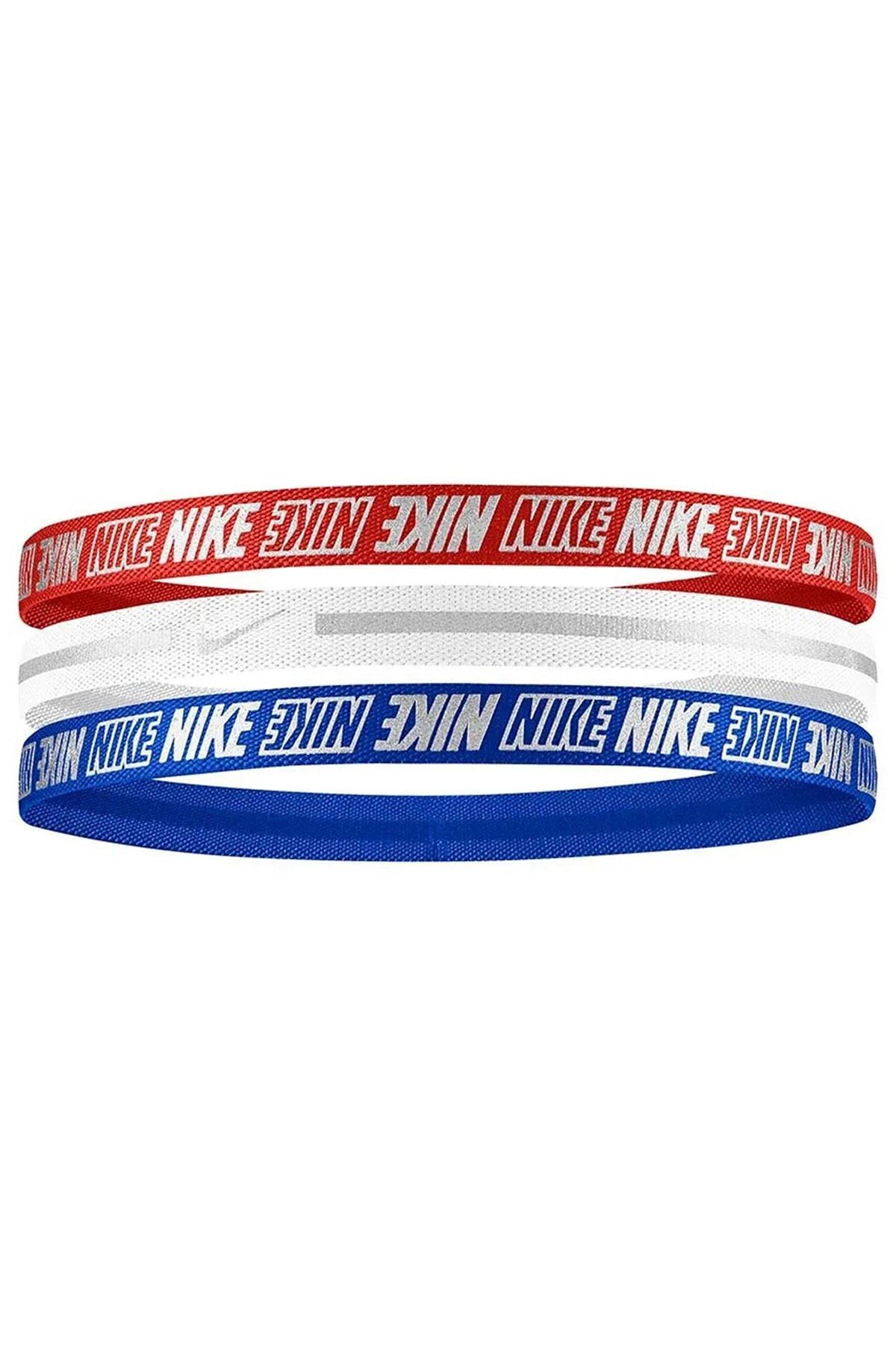 Nike Metalik Elastik Saç Bandı 3'lü Paket N0002755-952
