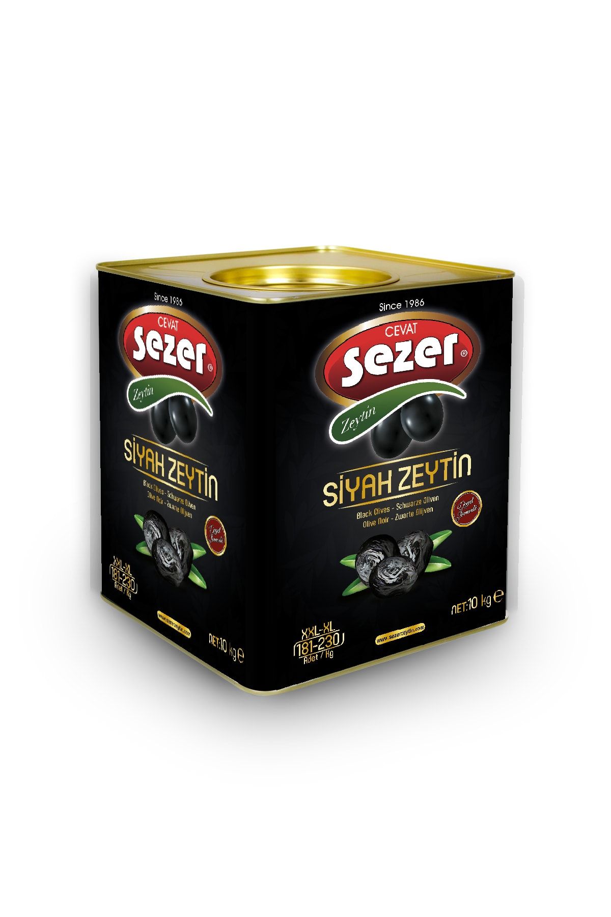 Sezer Zeytin Gıda Sanayi Sezer Zeytin Xxl-xl 171-230 10kg