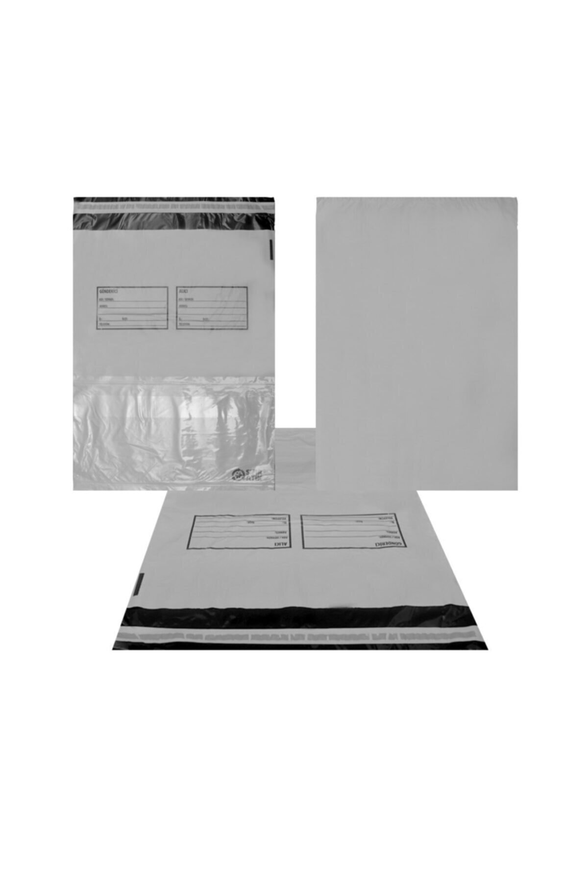 Kargo Ambalaj Büyük Boy Kargo Poşeti Cepli 100 Adet 35x45+5