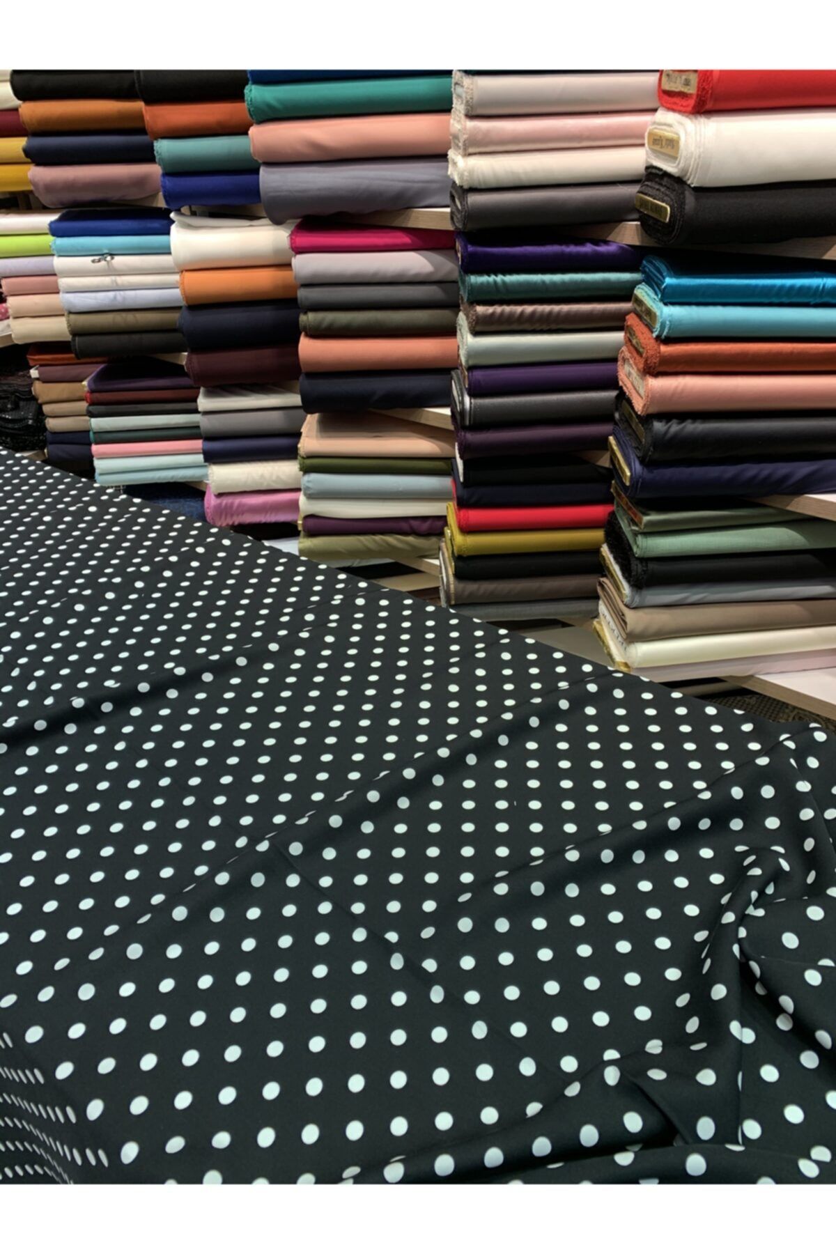 Nadirzade Kumaşçılık Elbiselik Belmando Kalın Viskon Dokuma Pamuklu Kumaş (150 Cm Eninde)