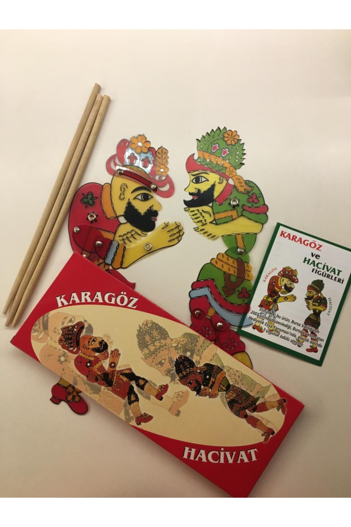 Özömek Prestij Hacivat & Karagöz Pvc Oyuncak Seti